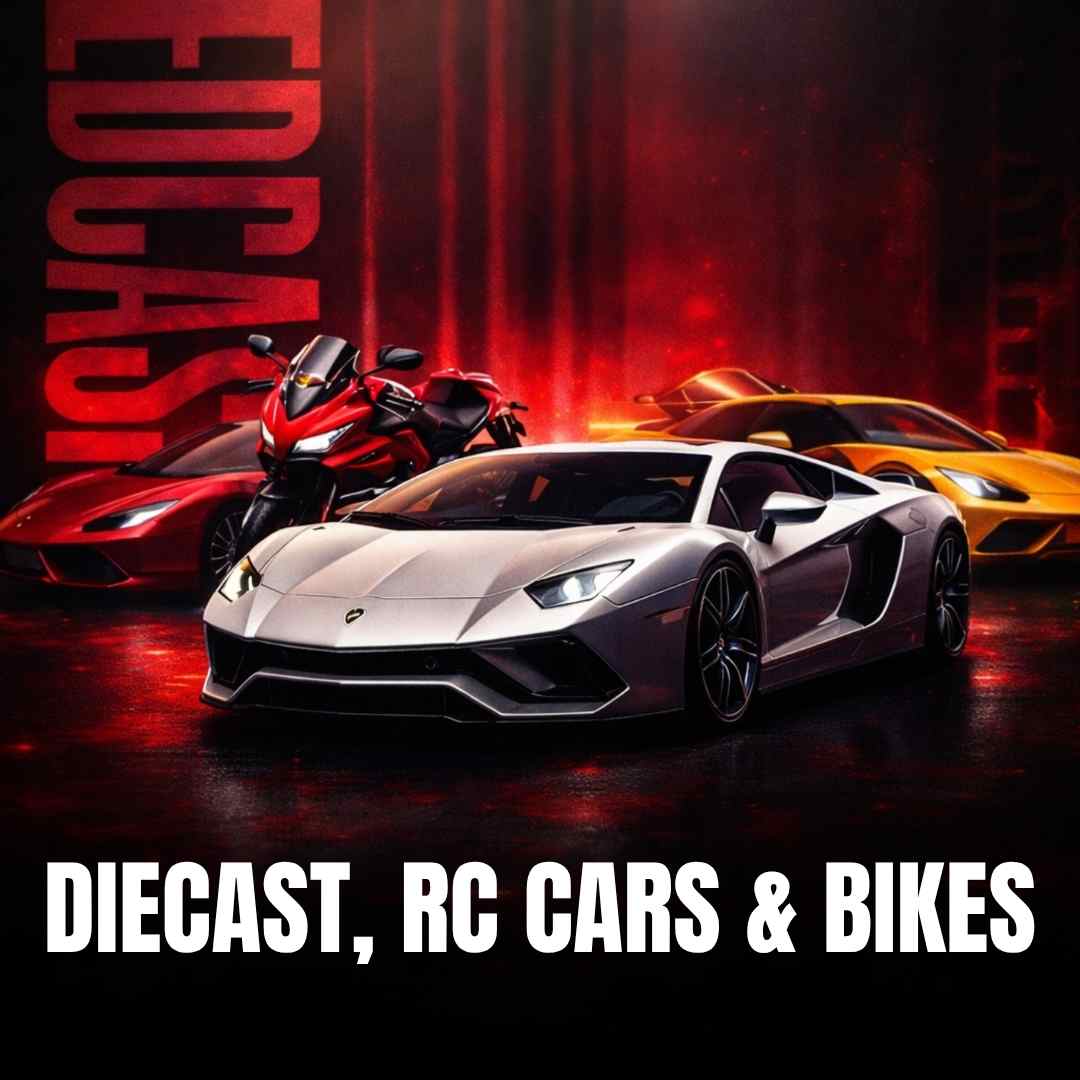 Diecast, RC Cars & Bikes