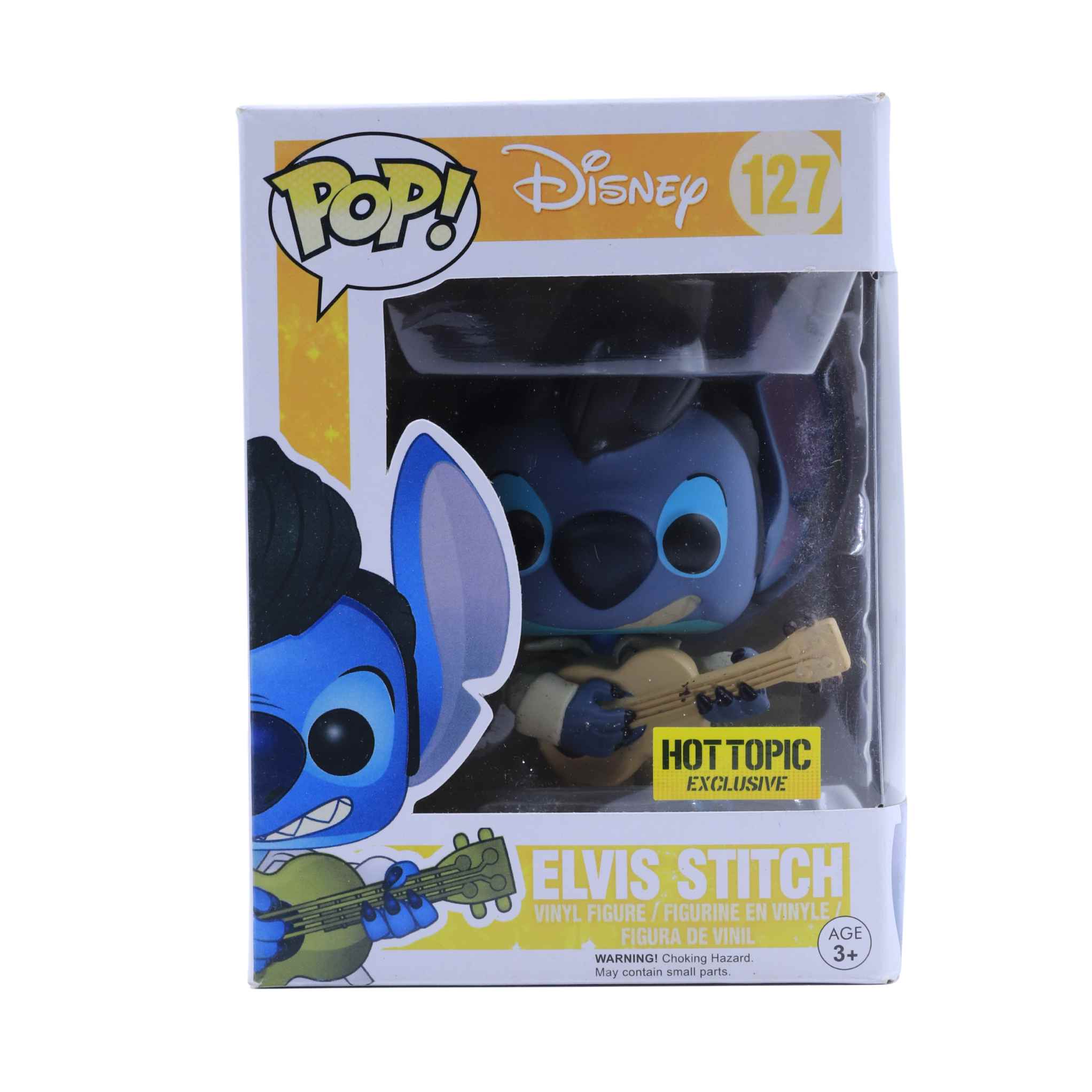Disney Lilo & Stitch Elvis Stitch Funko Pop 127 Rare Grail