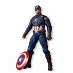 ZD Toys Marvel Avengers Endgame Captain America Action Figure with Shield