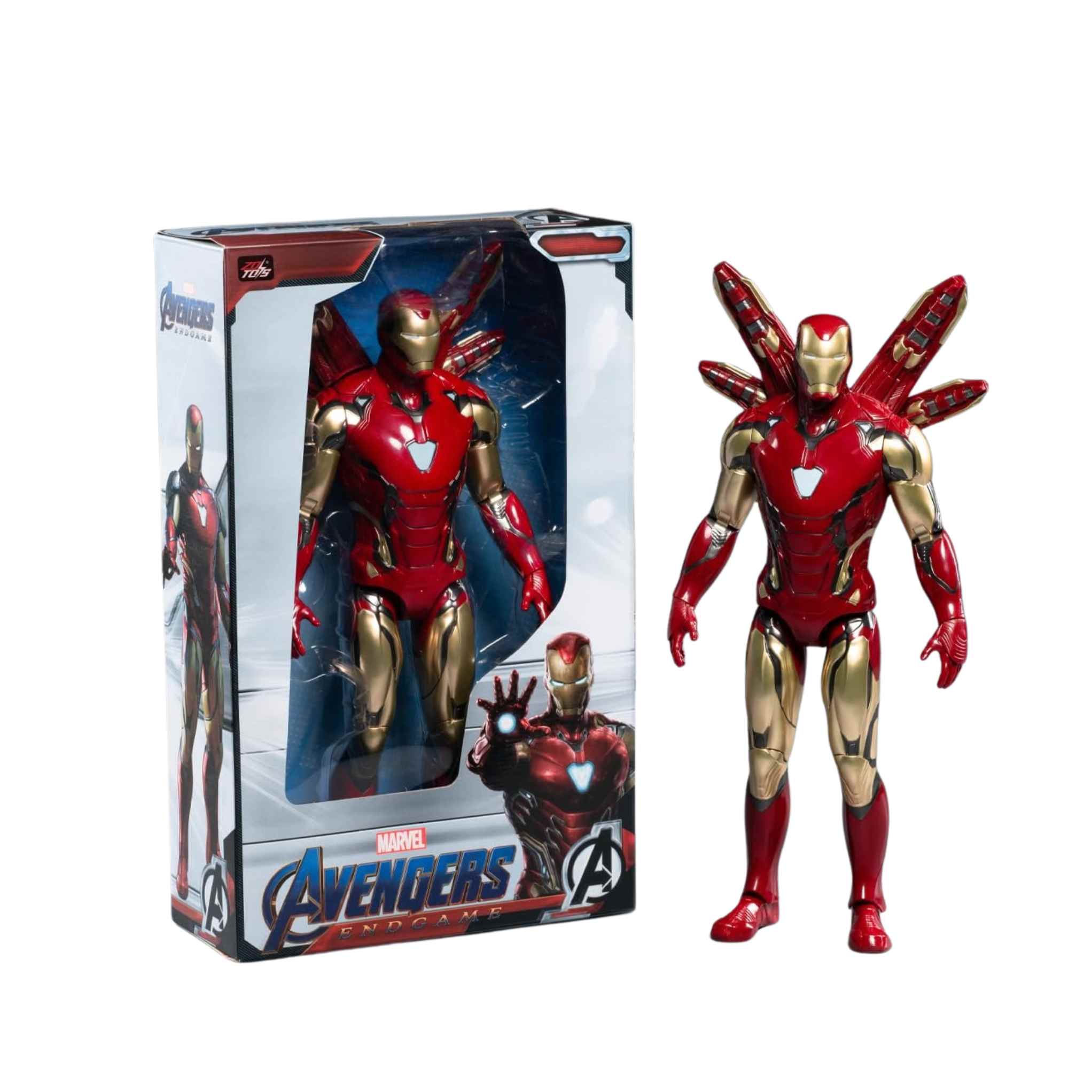 ZD Toys Marvel Avengers Endgame Iron Man Mark 85 action figure