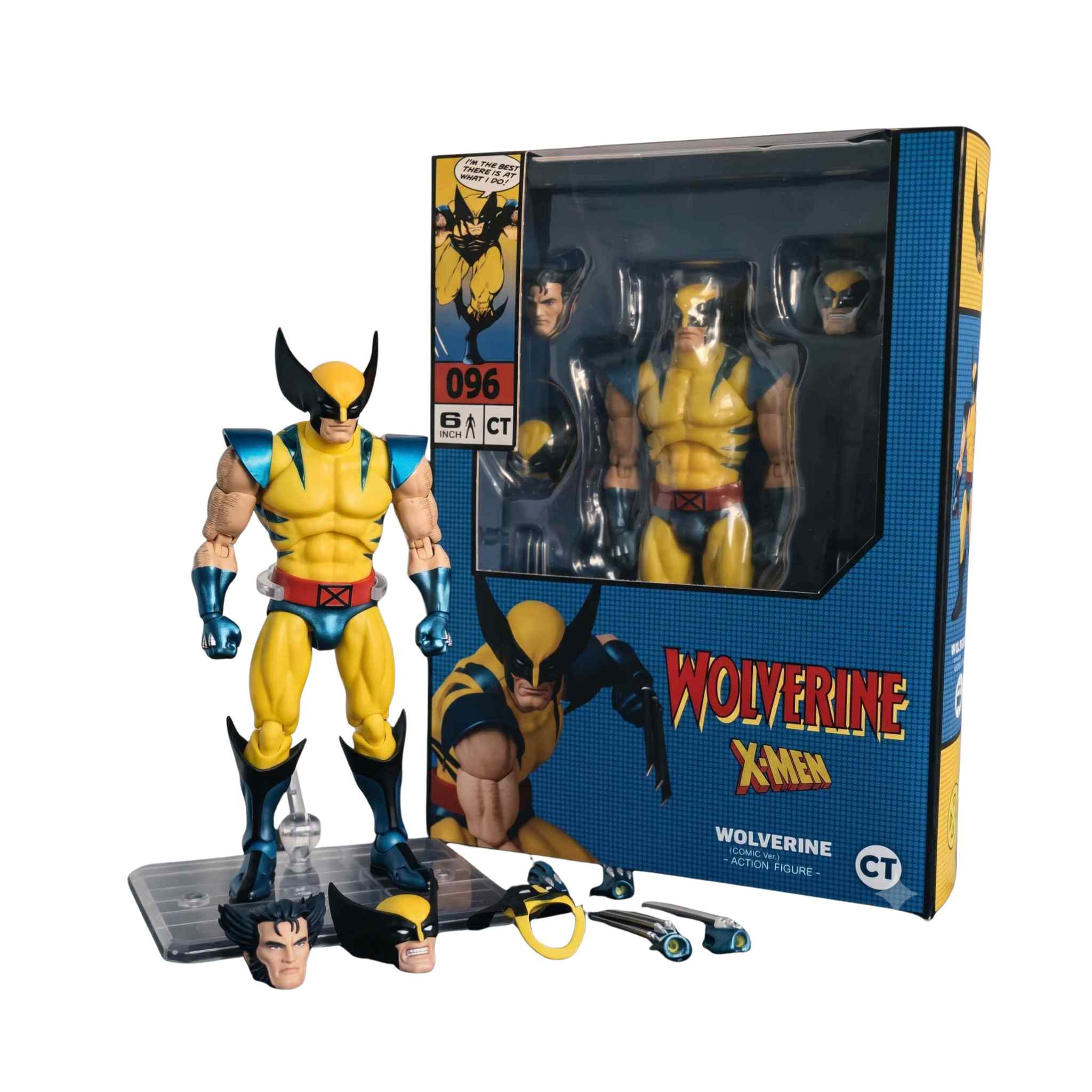 CT Toys MAFEX No.096 Wolverine Comic Ver. X-MEN Action Figure