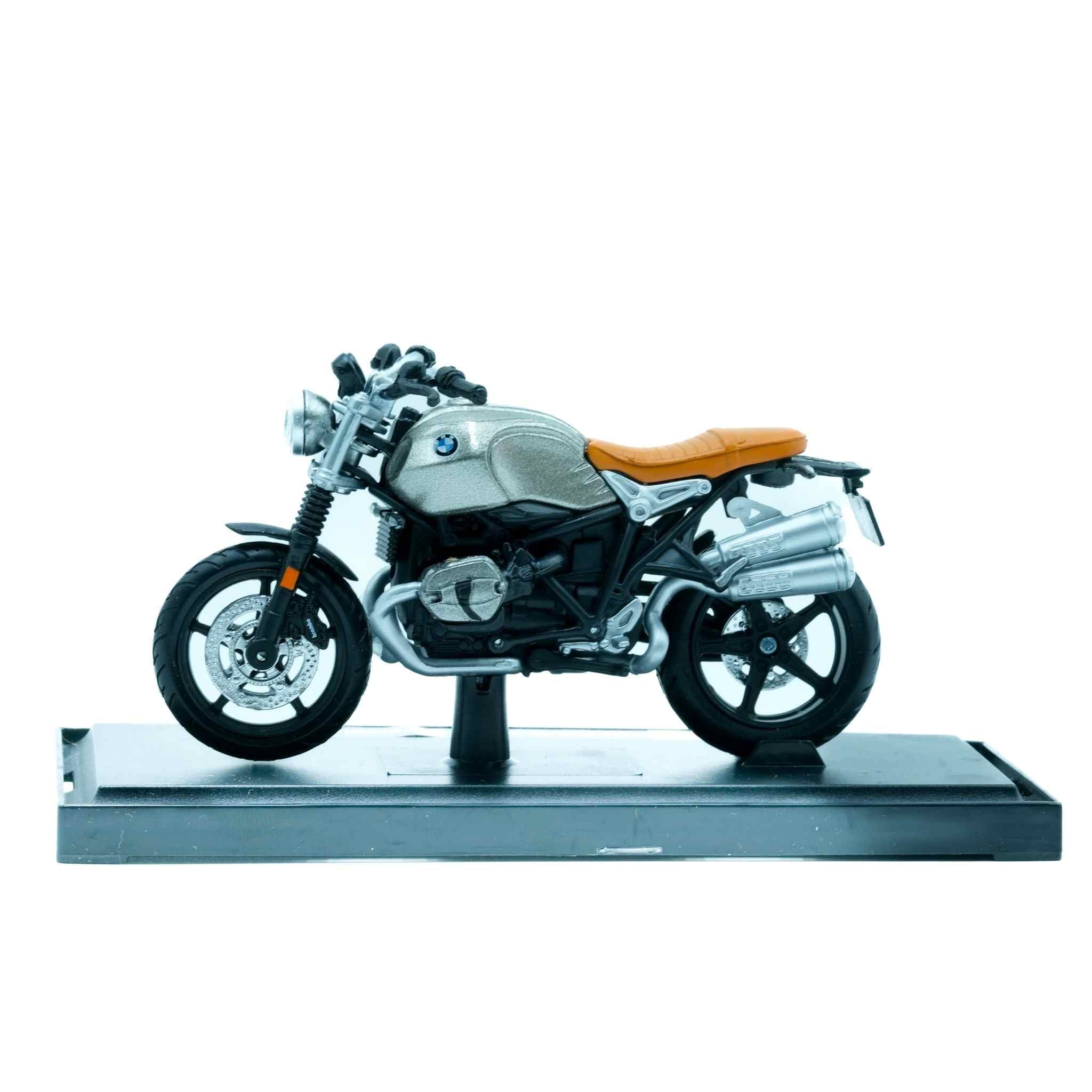 BMW R nineT Diecast Bike Model Classic Motorcycle Collectible Display 2 
