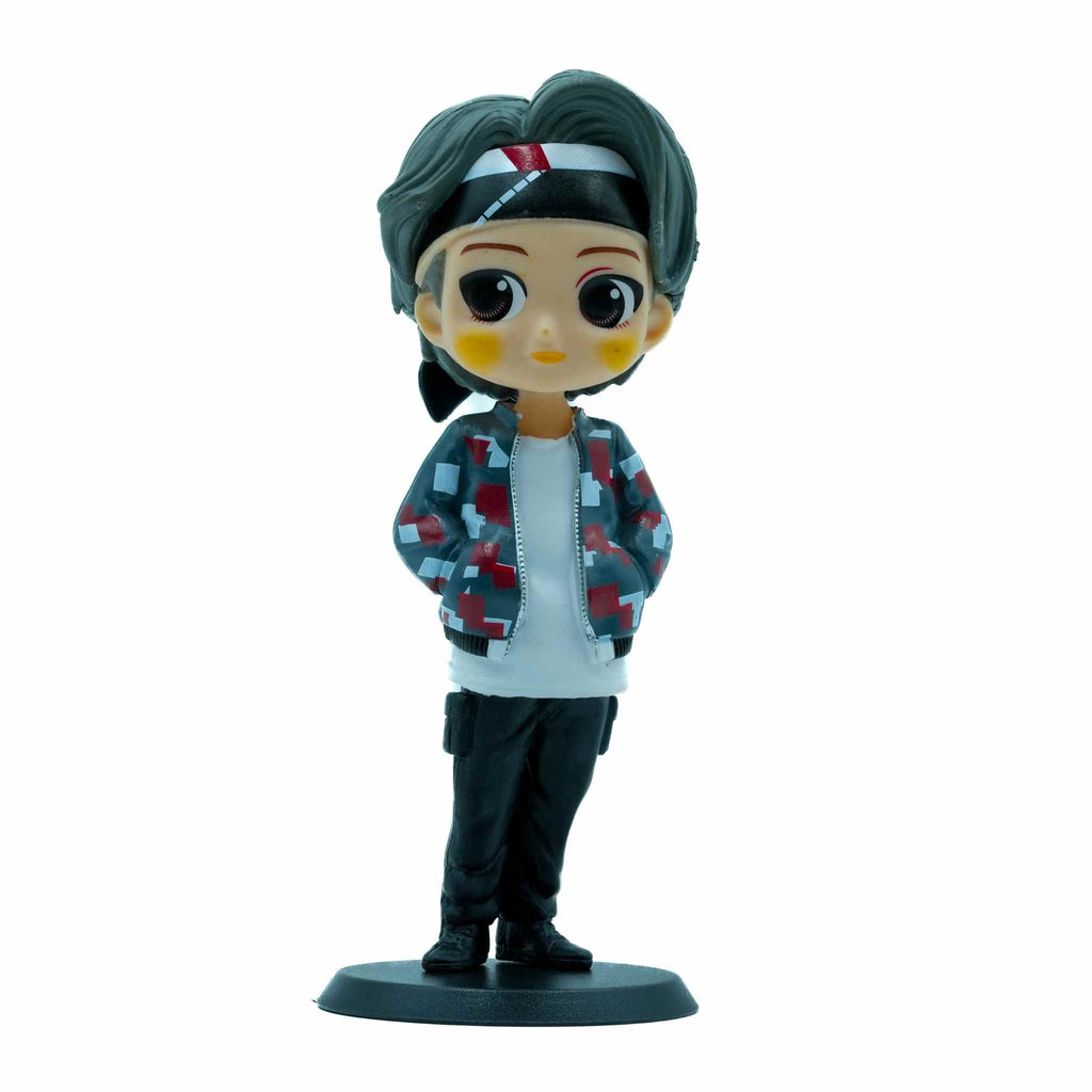 BTS Suga ‘Agust D’ Streetwear Jacket, Headband KPop Figure 2 