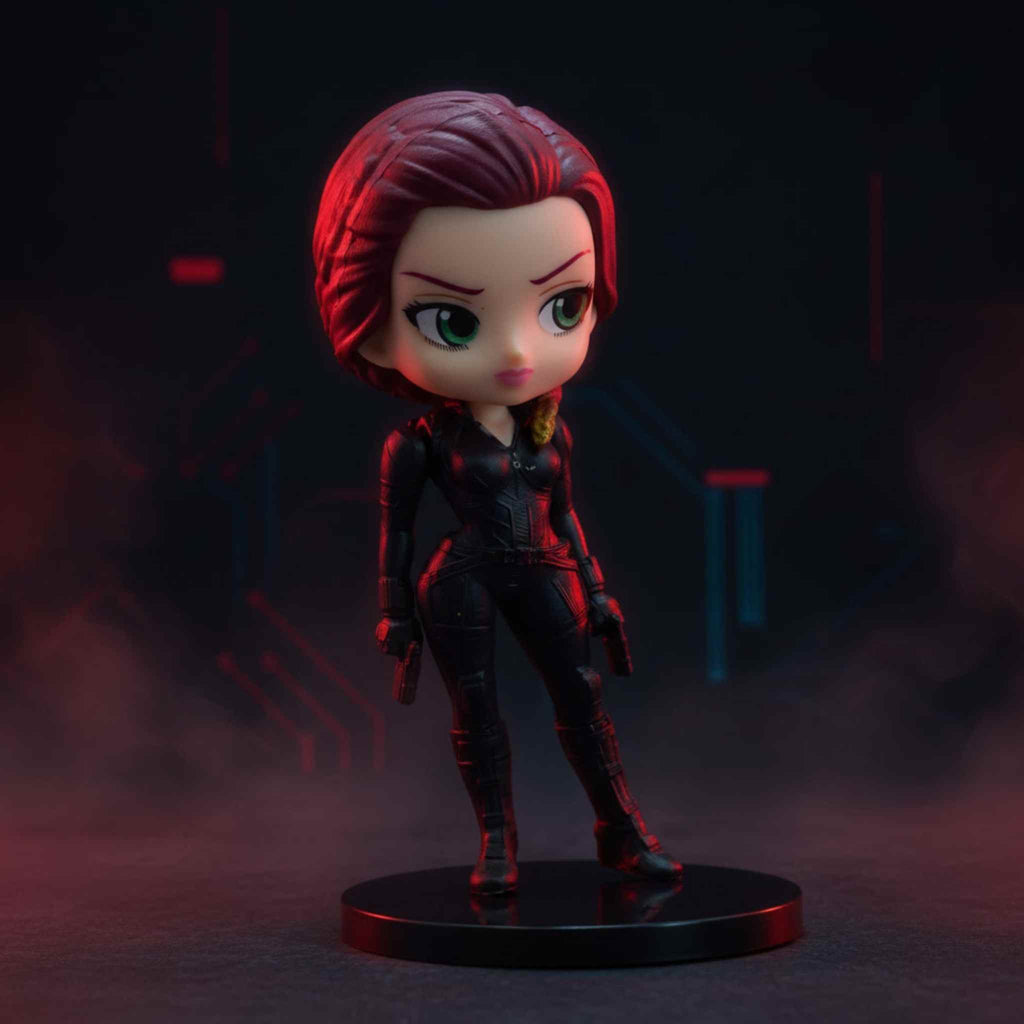 Black Widow Mini Figure Avengers Action Toy Collectible 1 Collectibles