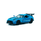 Blue Dodge Style Metal Pull Back Diecast Sports Car Model Collectible 2 