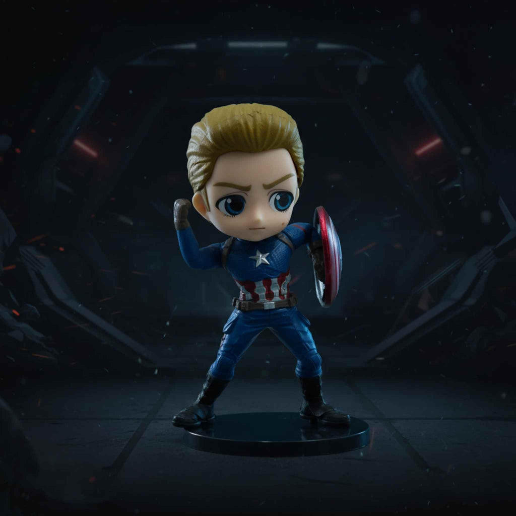 Captain America Mini Figure Marvel Action Toy Collectible 1 Collectibles