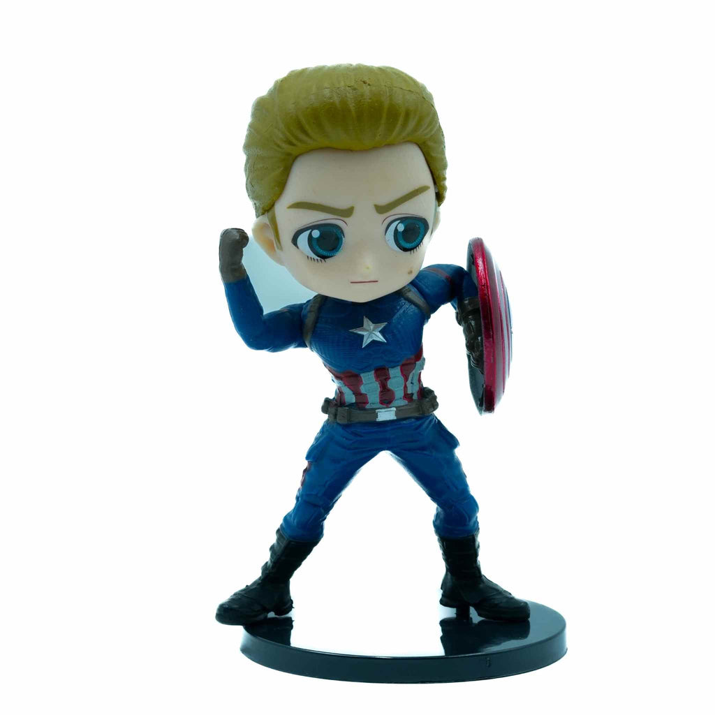 Captain America Mini Figure Marvel Action Toy Collectible 2 