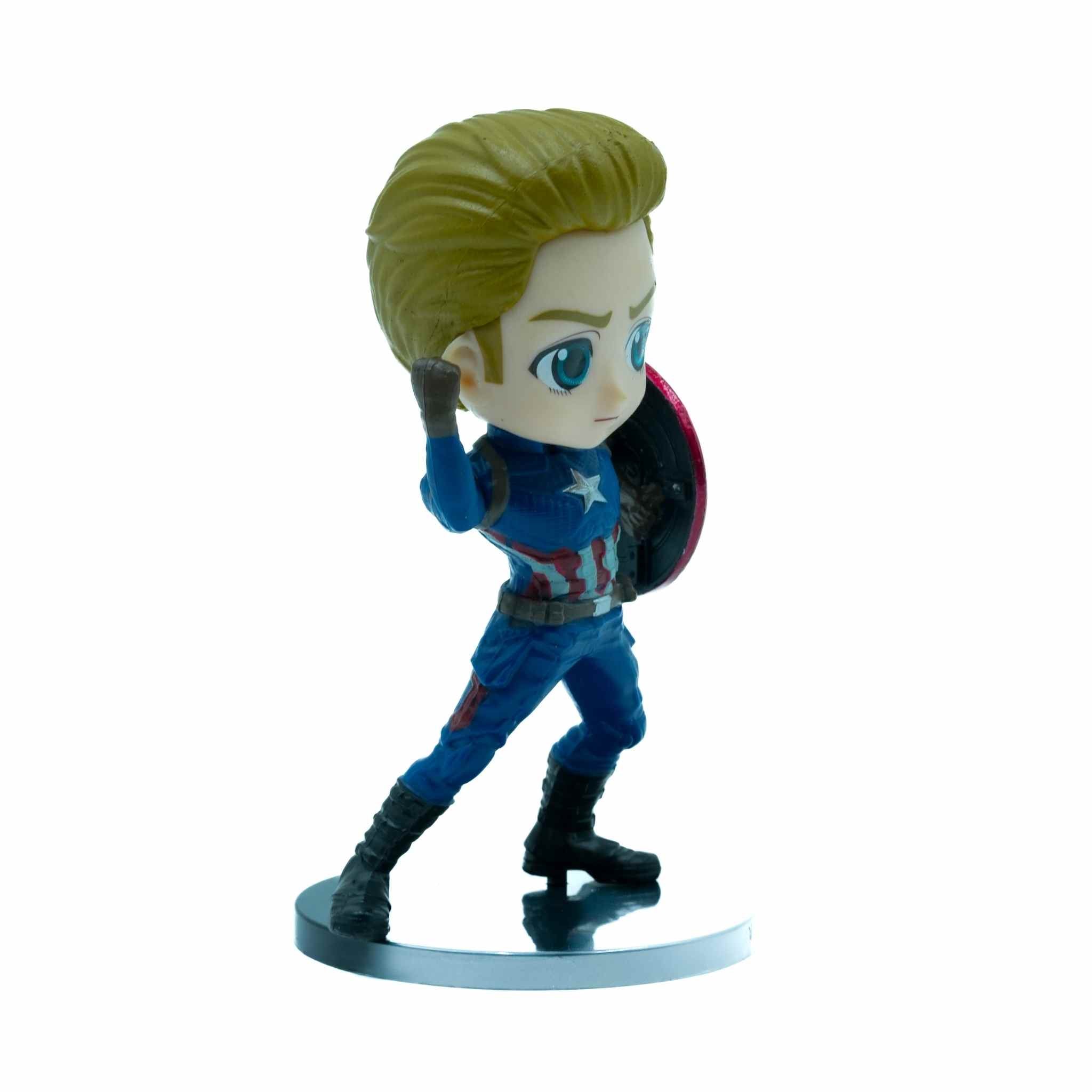 Captain America Mini Figure Marvel Action Toy Collectible 3 