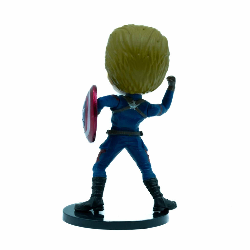 Captain America Mini Figure Marvel Action Toy Collectible 4 