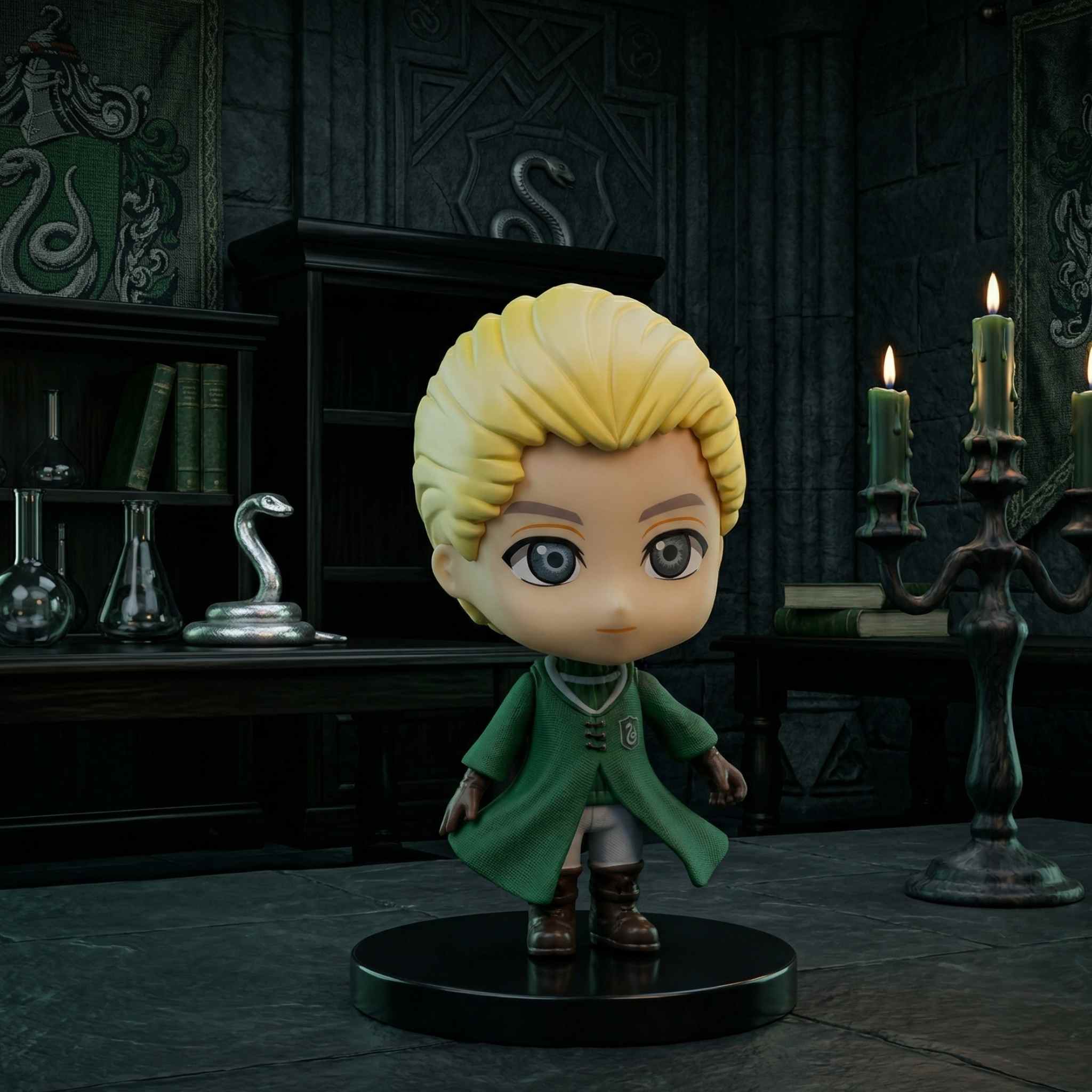 Draco Malfoy Classic Look Mini Figure Slytherin Toy 1 Collectibles