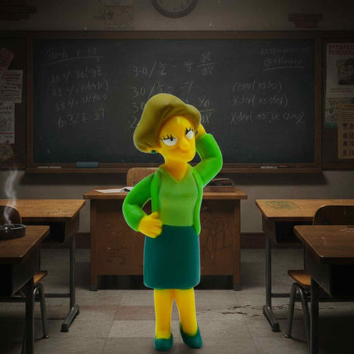 Edna Krabappel Simpson Toy Figure 1 Collectibles