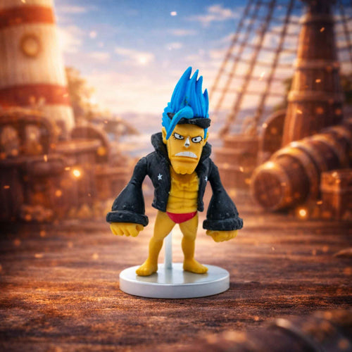 Franky Power Stance Mini Figure One Piece Cyborg Figure 2 