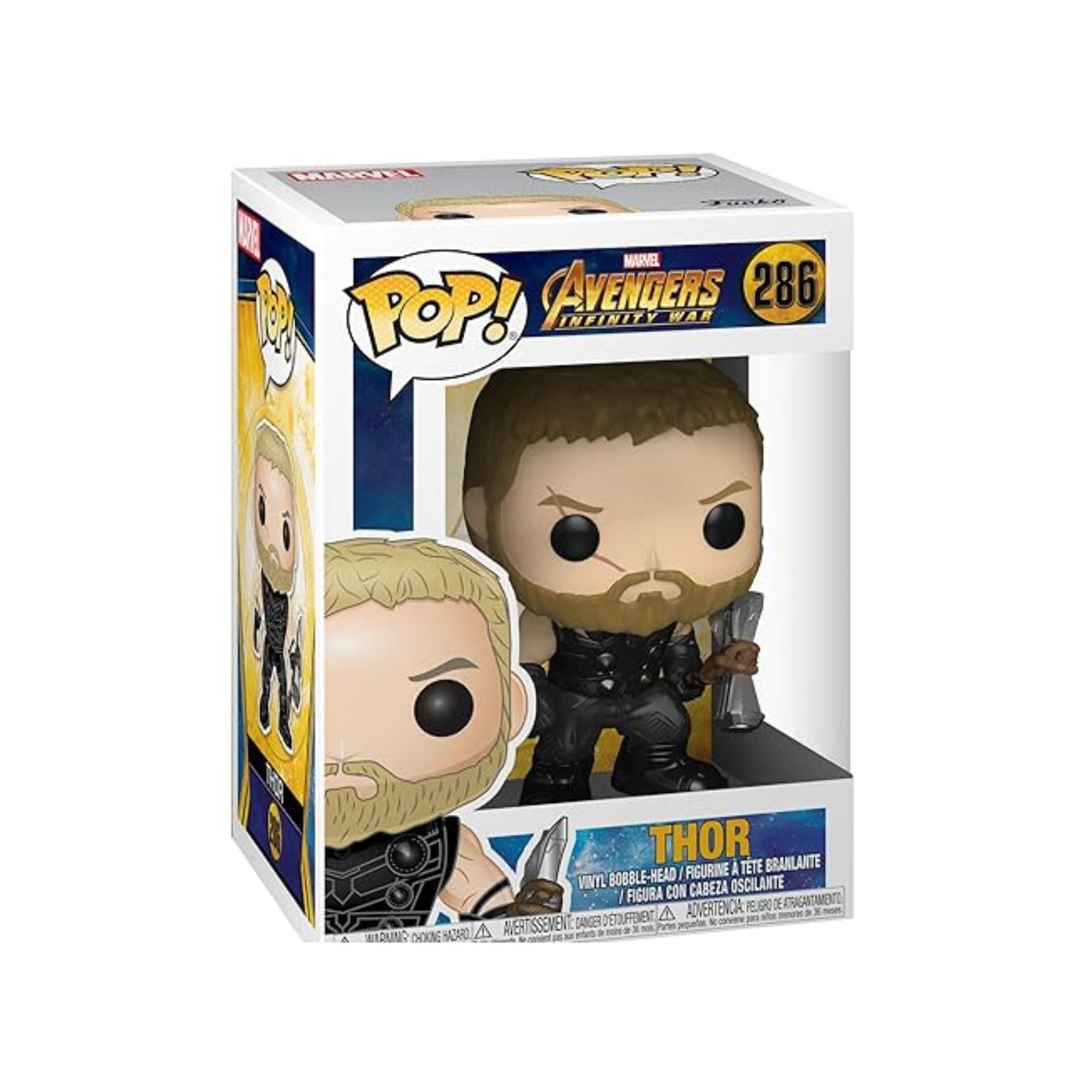Funko Pop! Marvel Thor Avengers: Infinity War Bobble-Head Figure