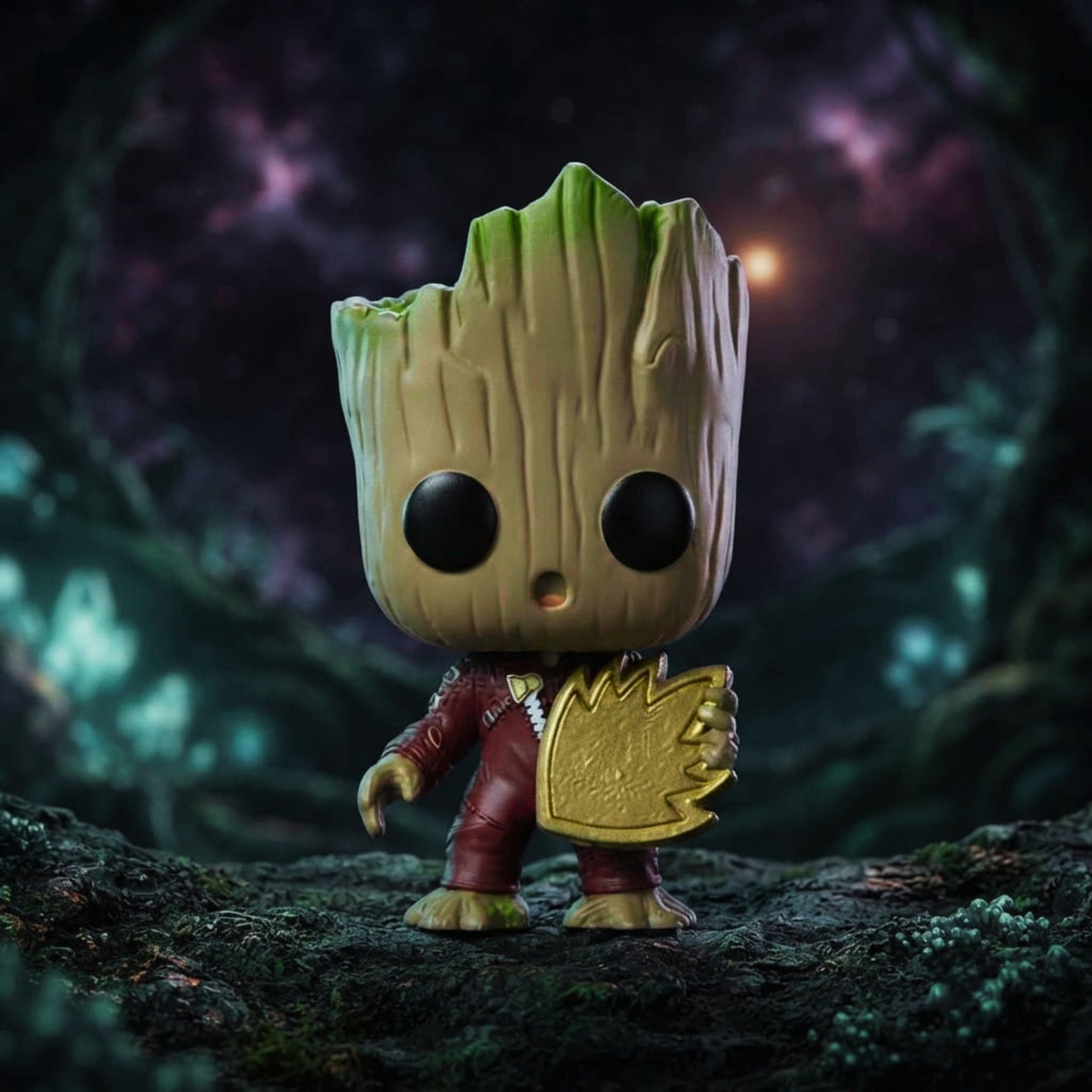 Funko Pop! Marvel Guardians of the Galaxy Vol. 2 Groot Bobble-Head Figure