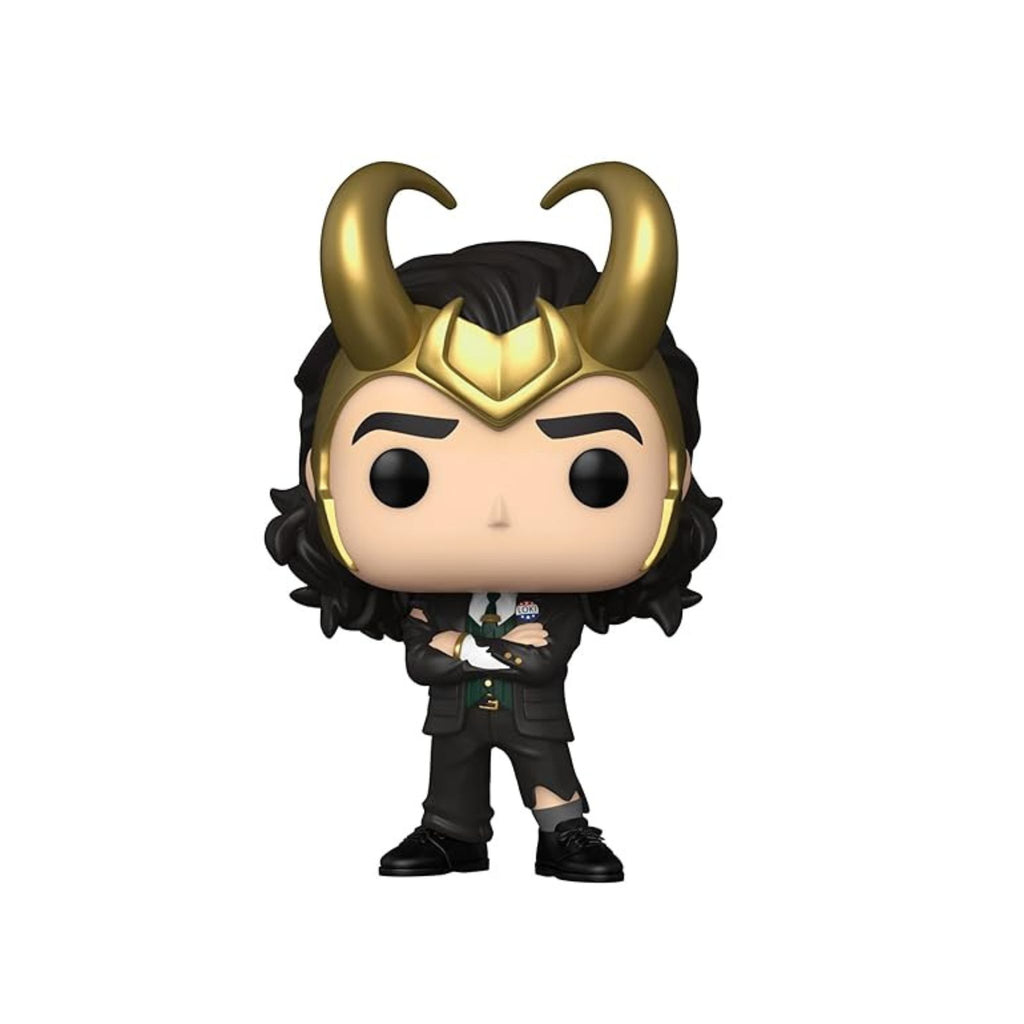 Funko Pop! Marvel Studios Loki President Loki Bobble-Head Figure