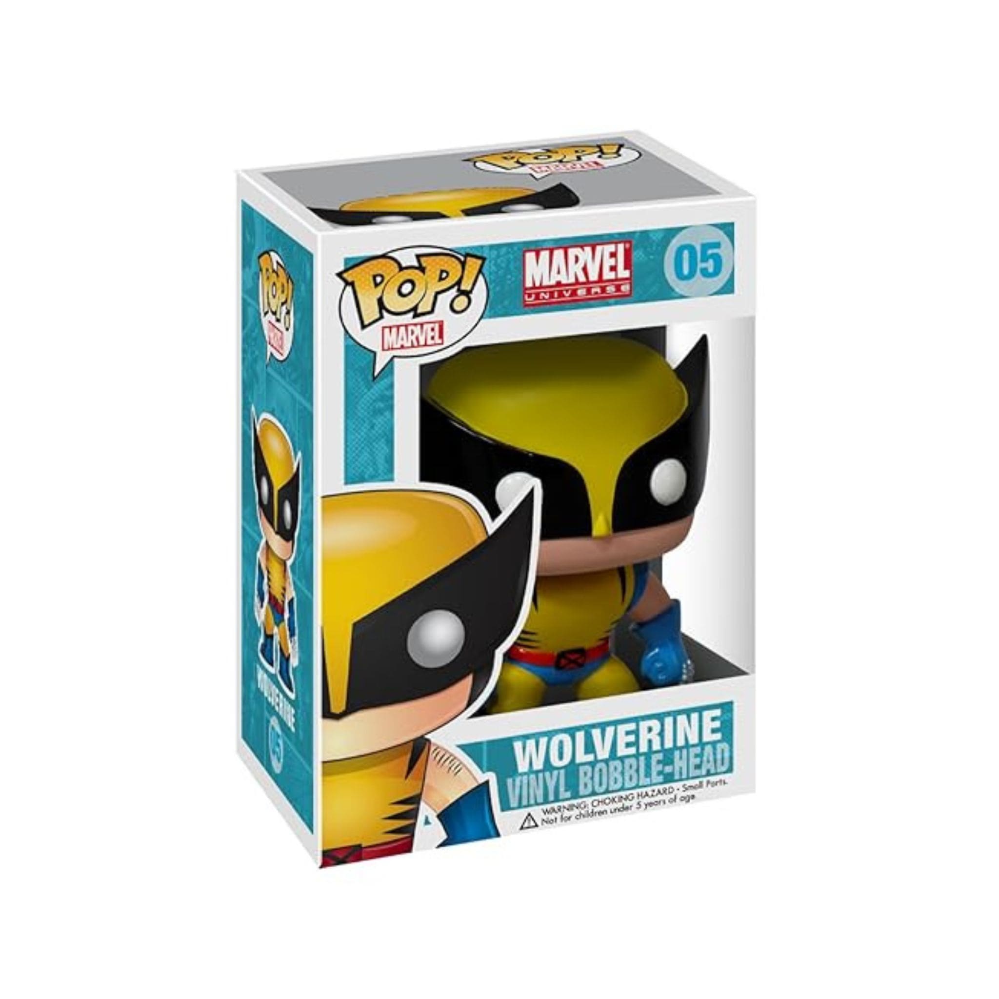 Funko Pop! Marvel Universe Wolverine Bobble-Head Figure