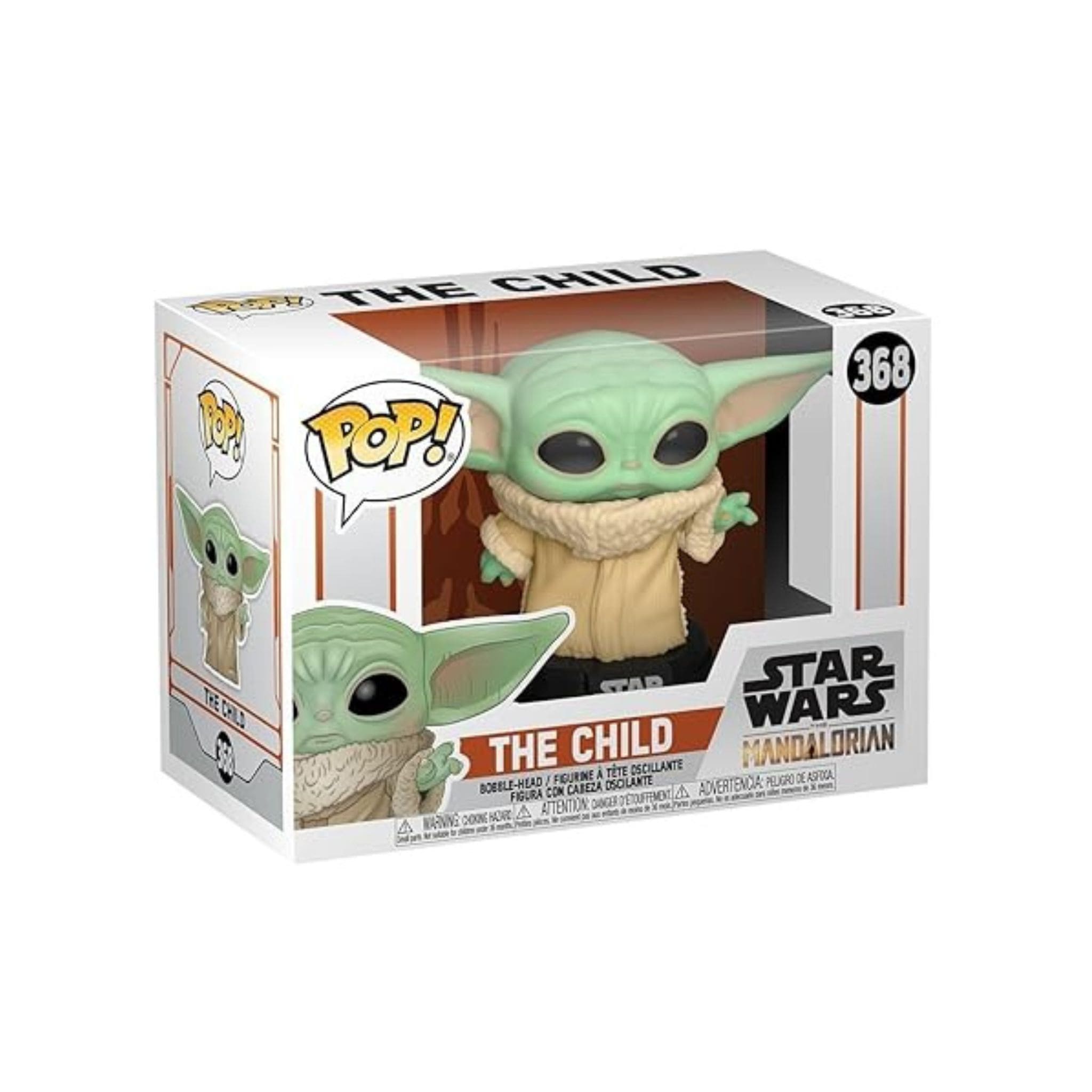 Funko Pop! Star Wars The Mandalorian The Child (Grogu) Bobble-Head Figure