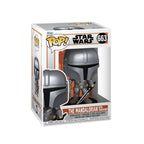 Funko Pop! Star Wars The Mandalorian with Darksaber Bobble-Head Figure