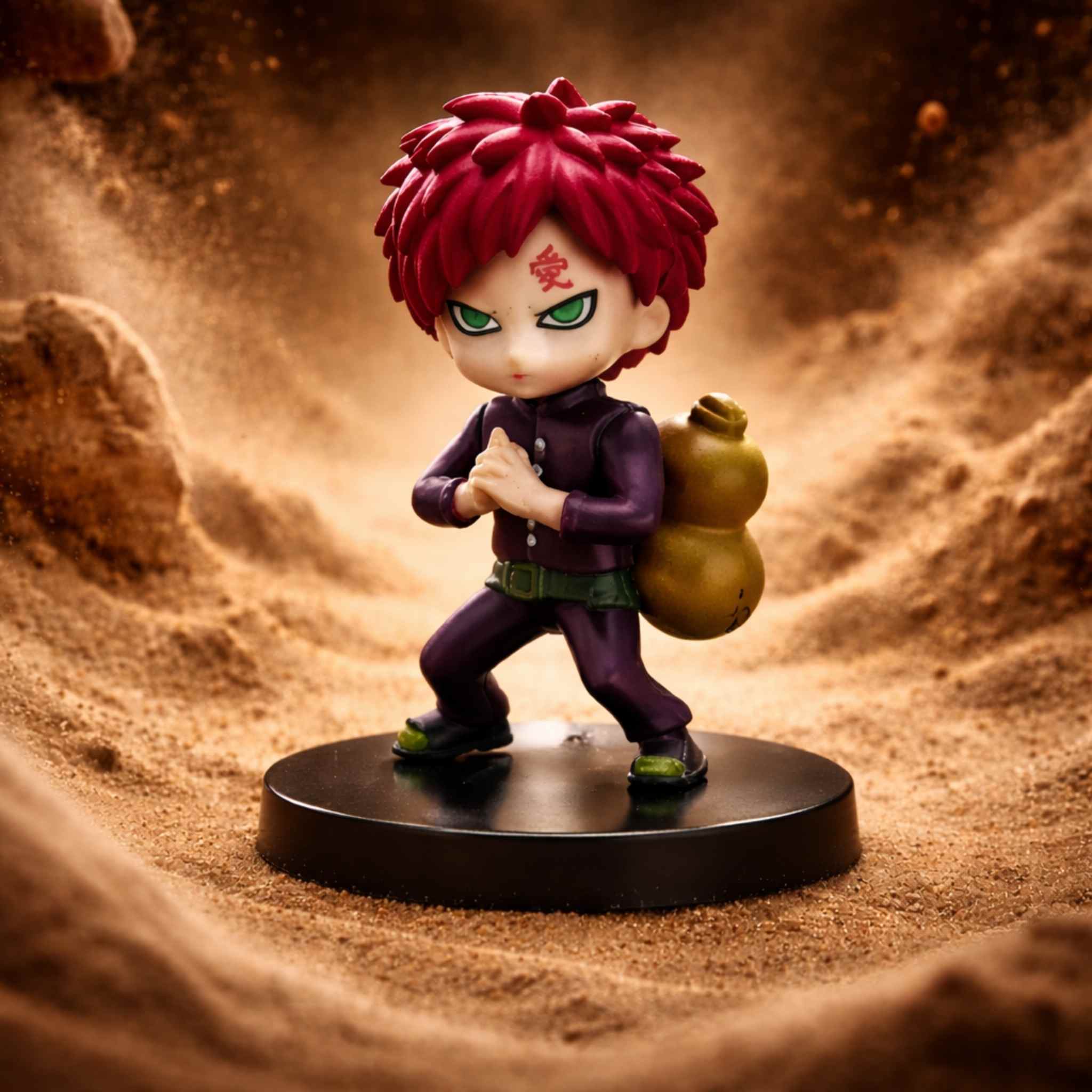 Gaara Naruto Anime Sand Kazekage Chibi Figurine 1 Collectibles