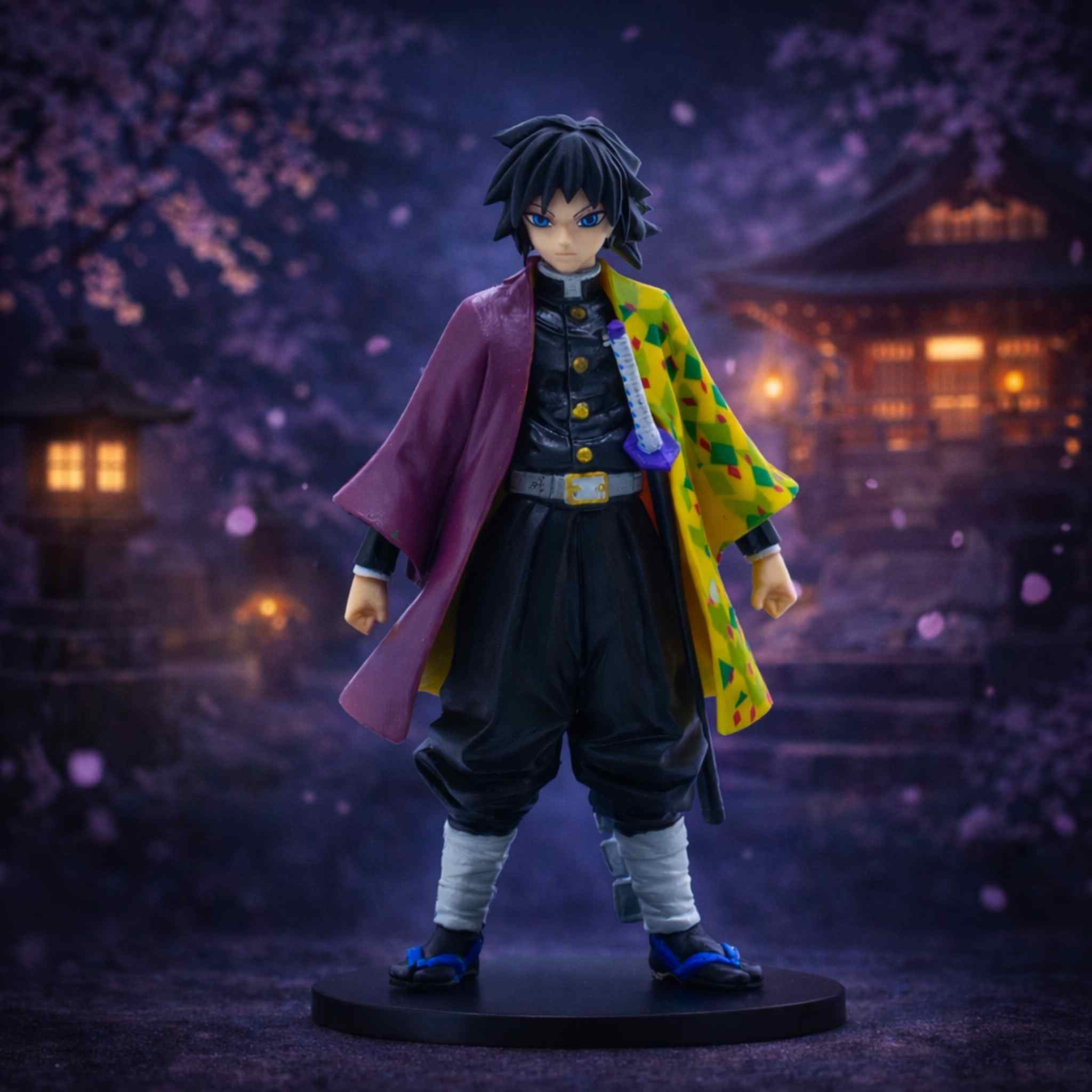 Giyu Tomioka Water Hashira Anime Action Figure Collectible 1 Collectibles