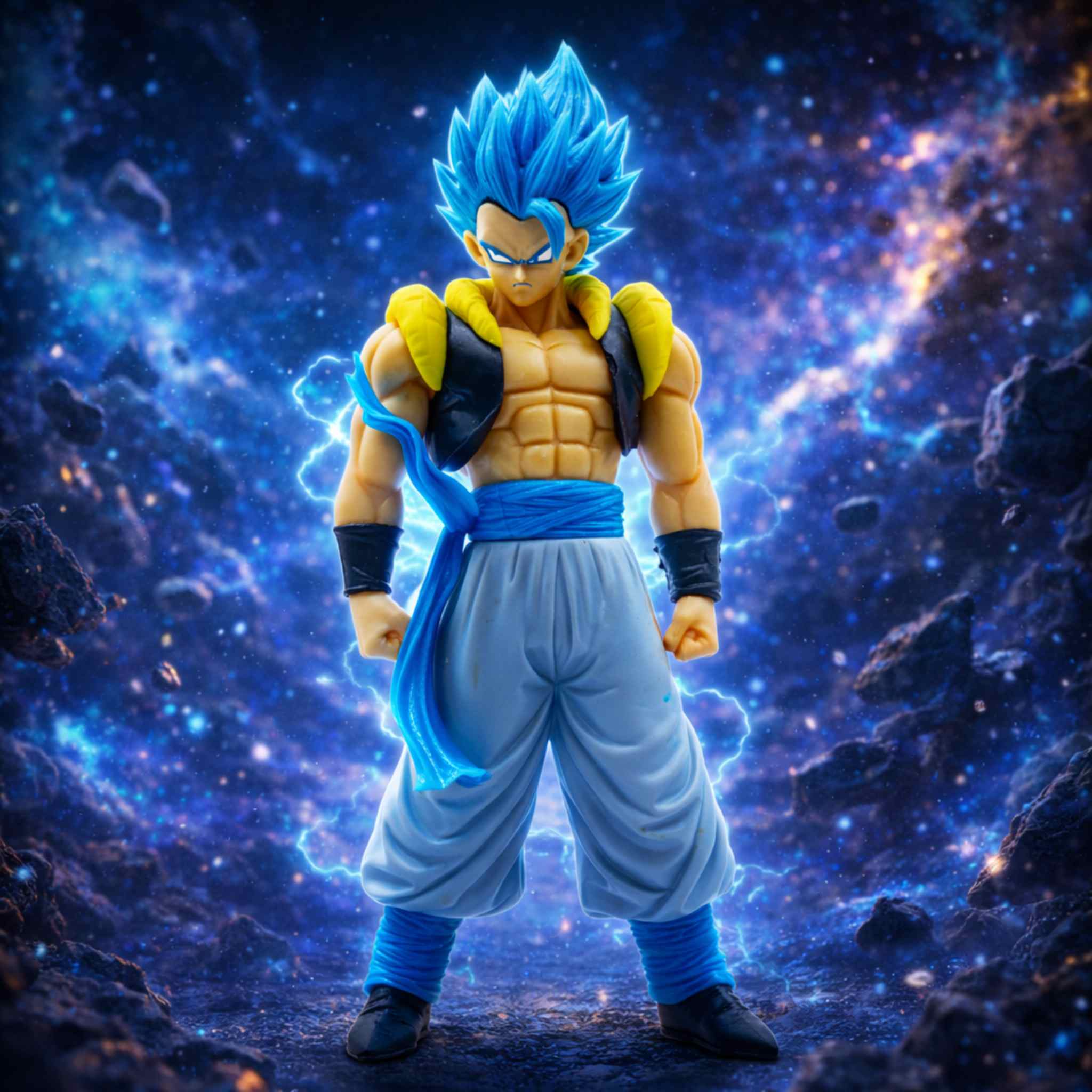 Gogeta Super Saiyan Blue Ultimate Fusion Dragon Ball Anime Collectible