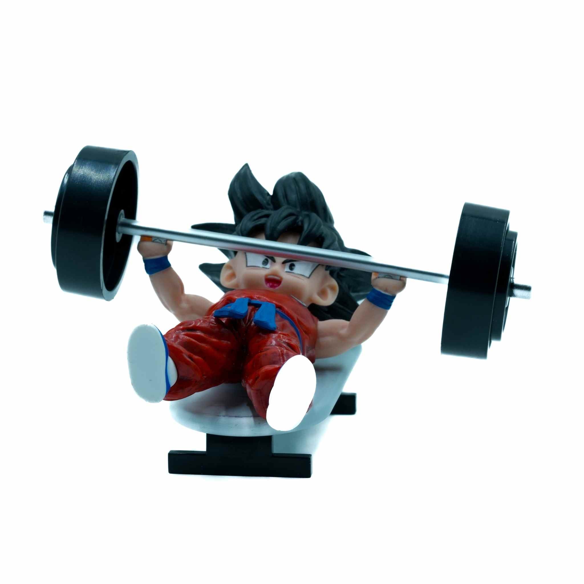 Goku Gym Workout Training Dragon Ball Z Action Figure Collectible 2 