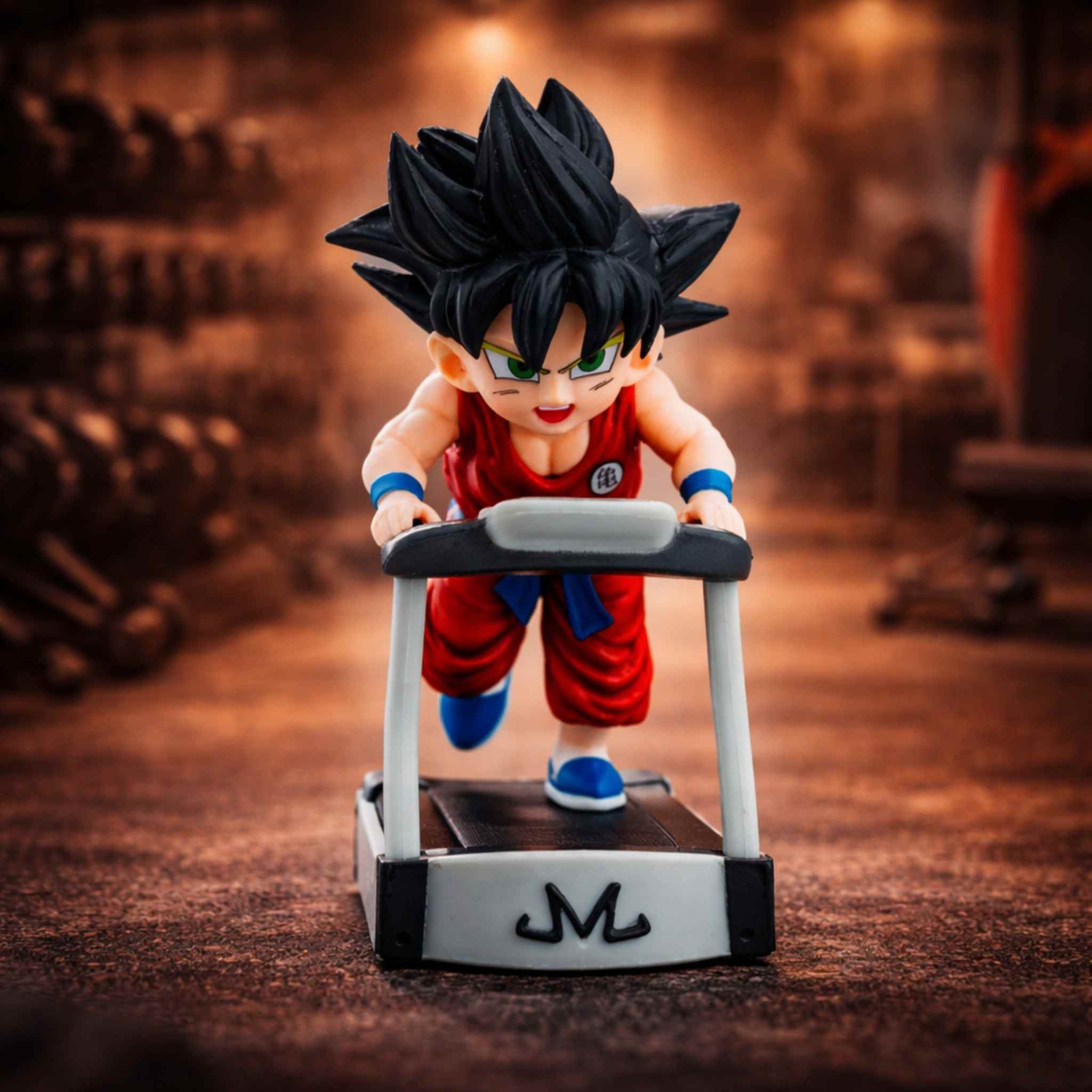 Goku Treadmill Training Dragon Ball Z Action Figure Collectible 1 Collectibles