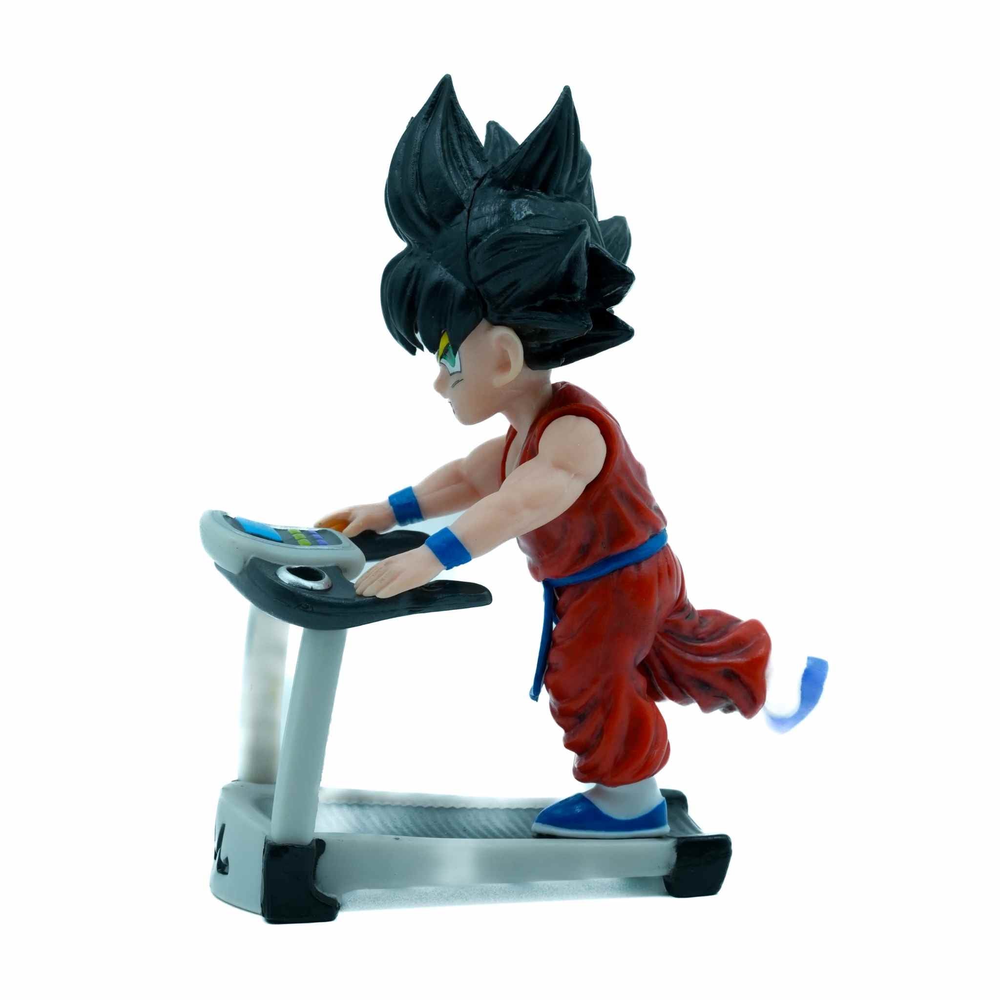 Goku Treadmill Training Dragon Ball Z Action Figure Collectible 3 