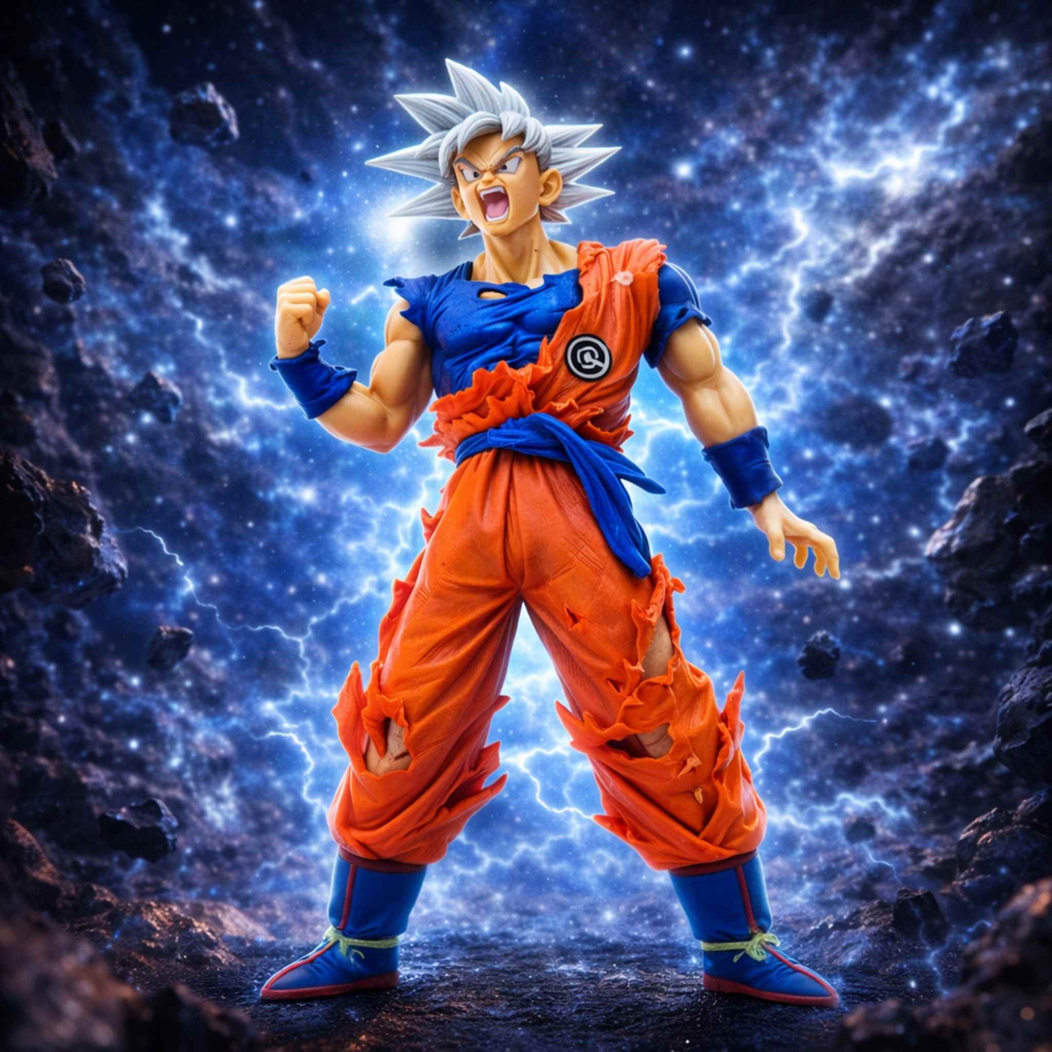 Goku Ultra Instinct Mastered Form Dragon Ball Super Anime Collectible 1 Collectibles