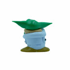 Grogu Baby Yoda Helmet Pose Star Wars Figure Collectible 4 