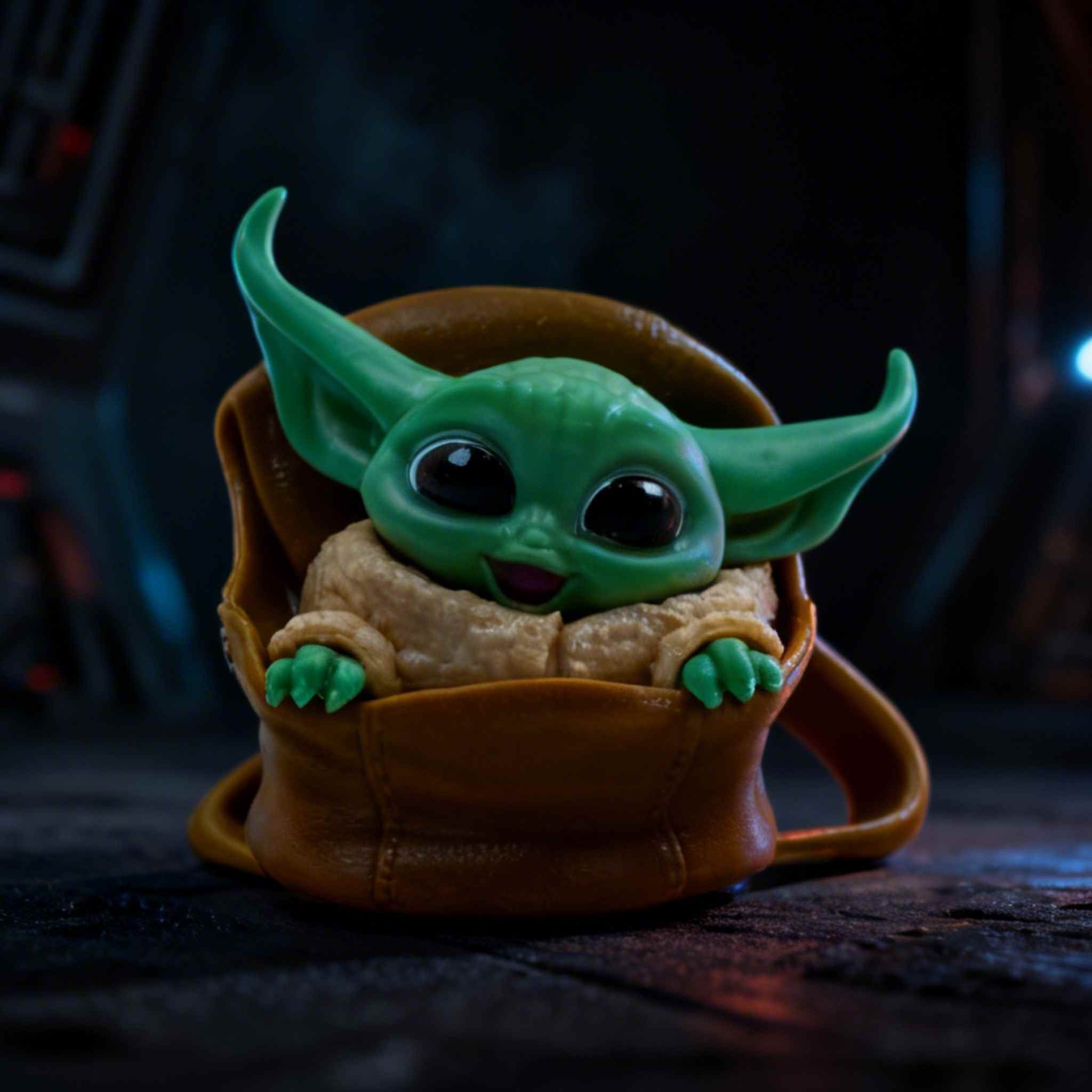 Grogu Bag Style Cute Star Wars Mini Figure Collectible - Marvel DC