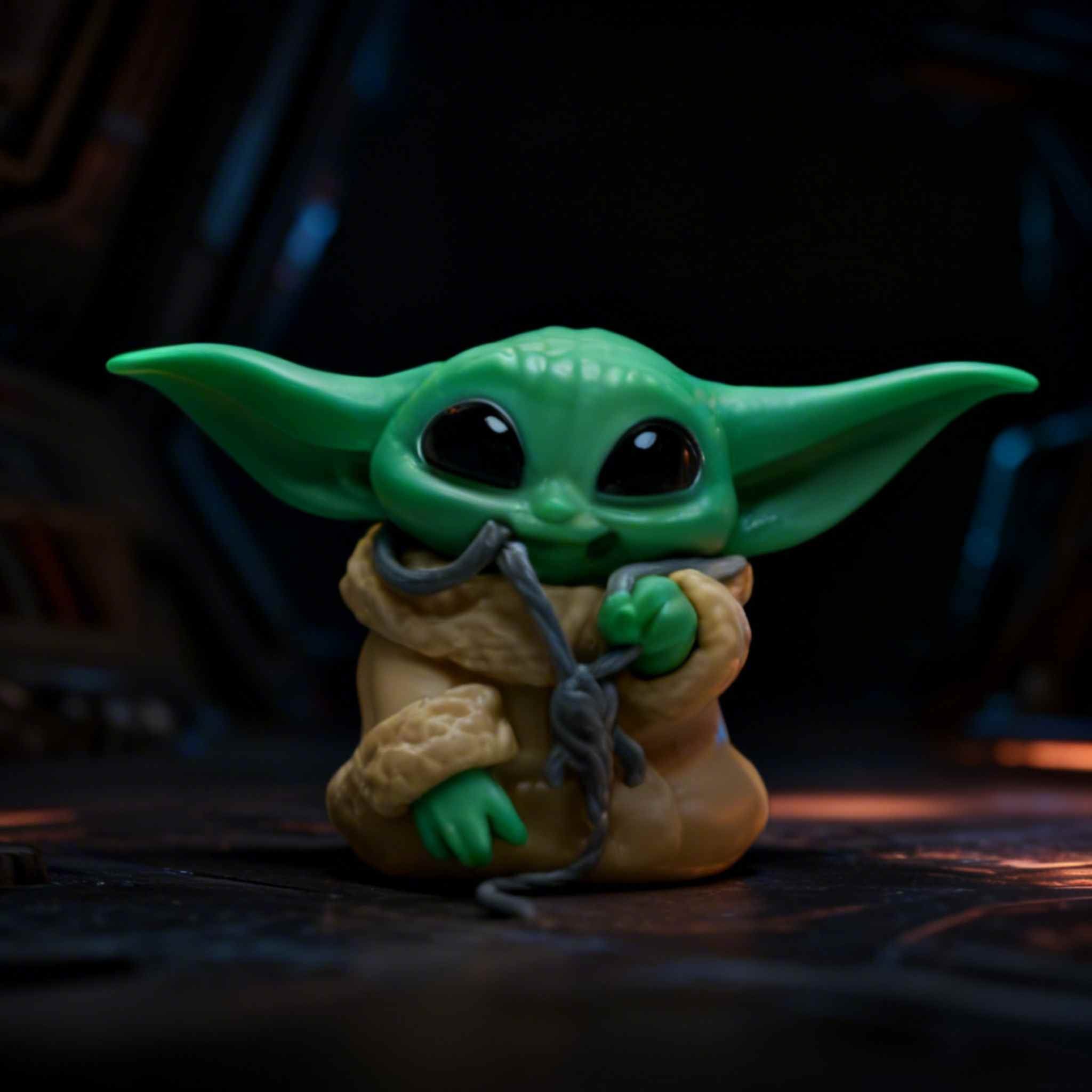 Grogu The Child Cute Star Wars Mini Figure Collectible 1 Collectibles