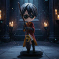 Harry Potter Chibi Figure with Broomstick Cute Collectible Toy 1 Collectibles