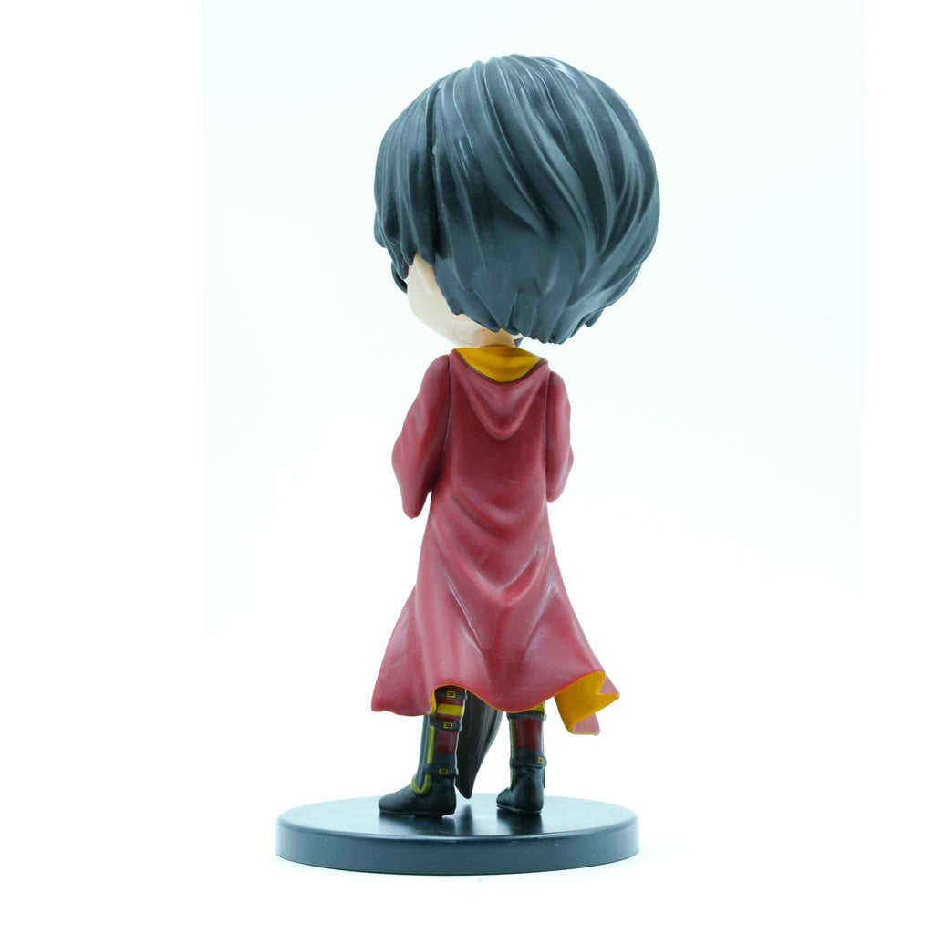 Harry Potter Chibi Figure with Broomstick Cute Collectible Toy 4 