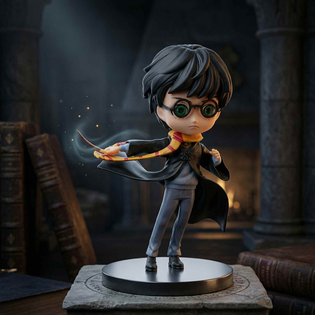 Harry Potter Wand Action Pose Mini Figure Magic Collectible 1 Collectibles
