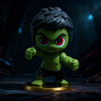 Hulk Angry Expression Mini Figure Marvel Avengers Collectible Figure 1 Collectibles