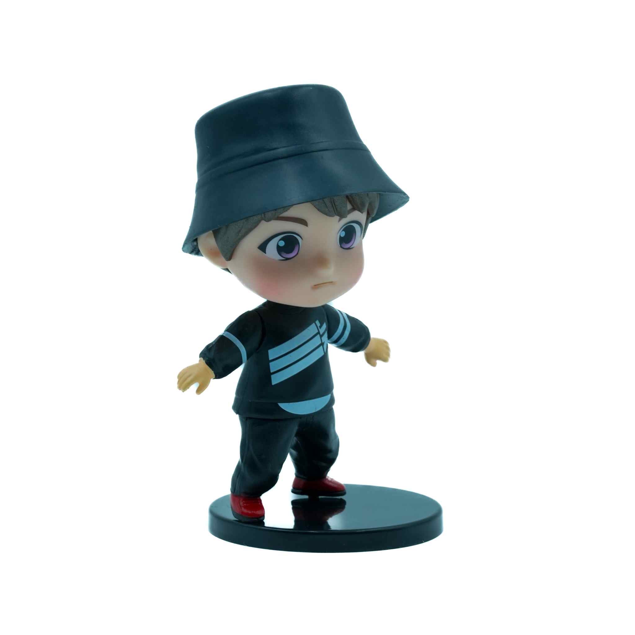 Jeon Jungkook Bucket Hat Style BTS Mini Figure Kpop Collectible Figure