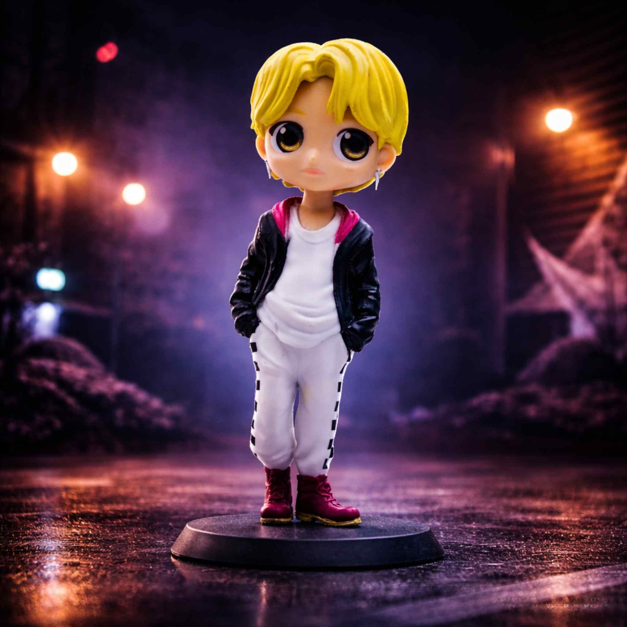 Jimin Casual Blonde Style BTS Figure