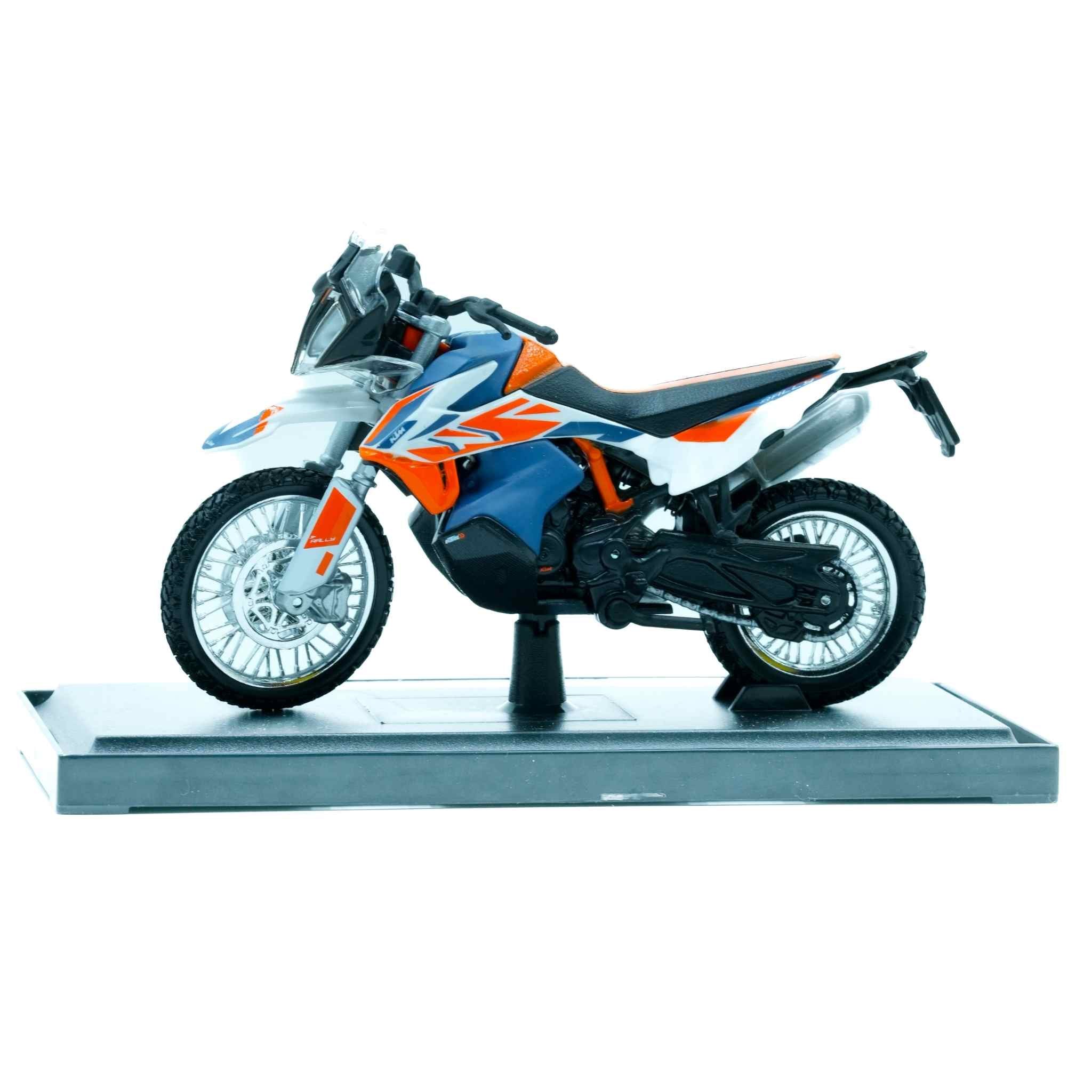 KTM 790 Adventure Diecast Bike Model Motorcycle Collectible Display 2 
