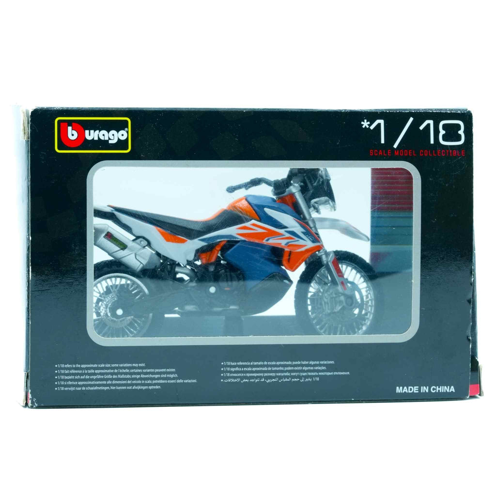 KTM 790 Adventure Diecast Bike Model Motorcycle Collectible Display 4 