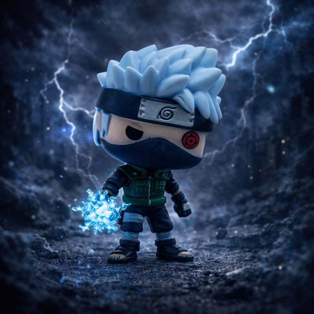 Kakashi Hatake Lightning Blade Pop Animation Figure 1 Collectibles