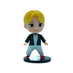 Kim Seokjin Jin Blonde Hair BTS Mini Figure Kpop Collectible Figure