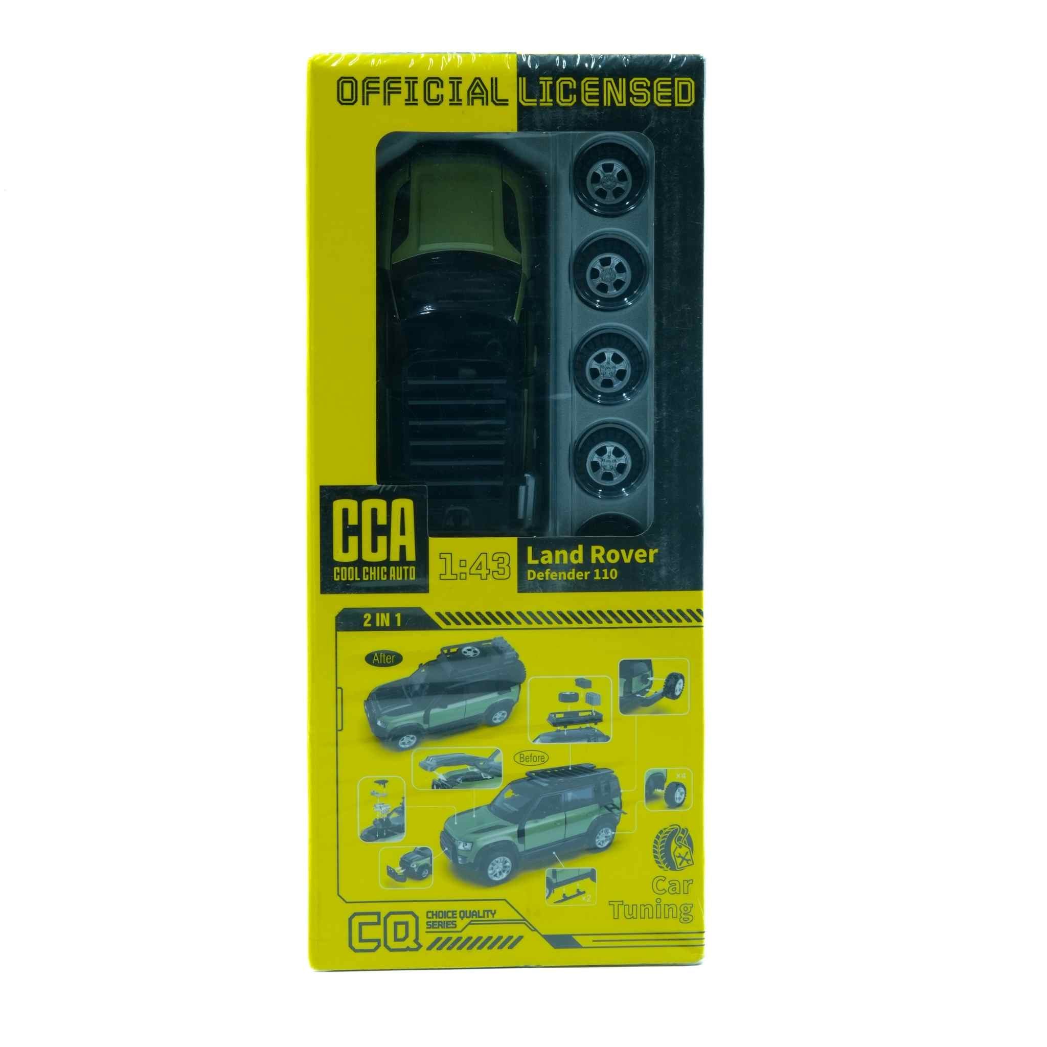 Land Rover Defender 110 Diecast Car Model 1:43 Scale SUV Miniature Collectible Display 4 