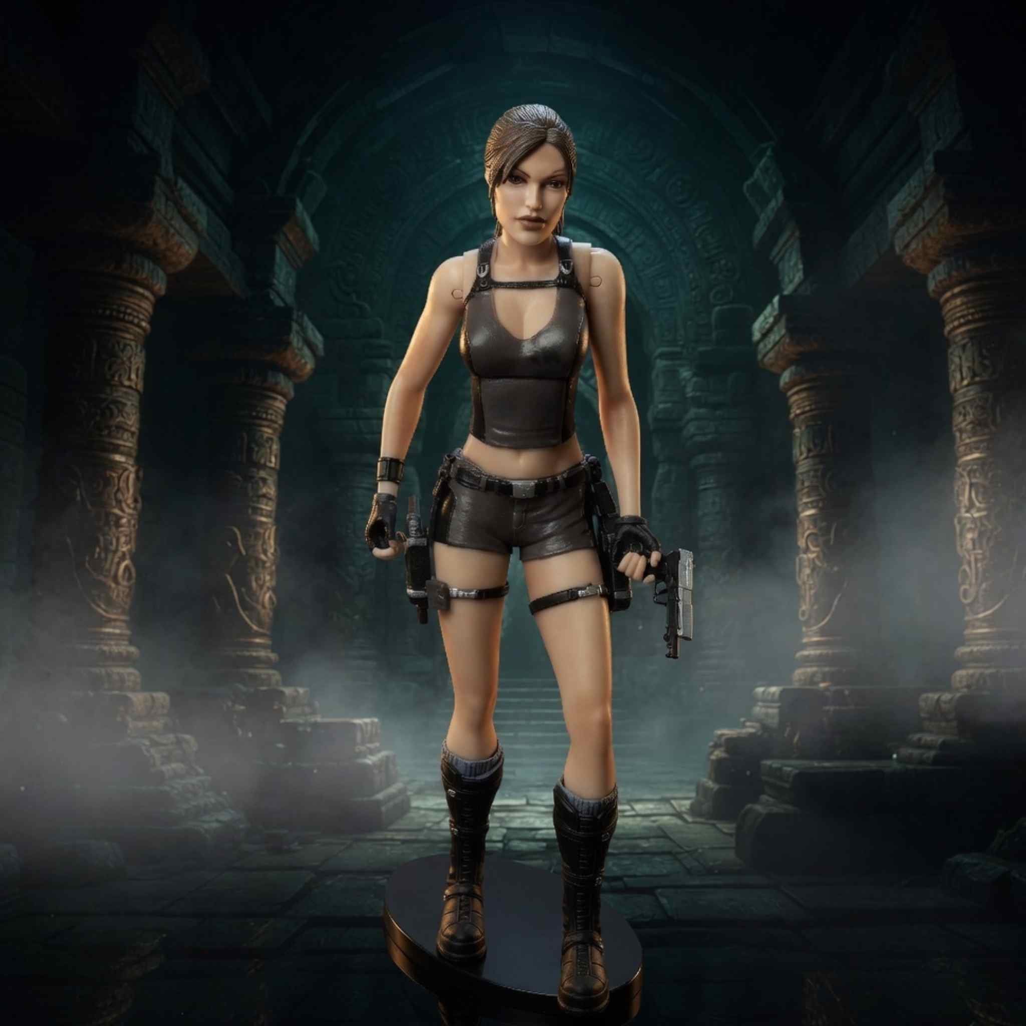 Lara Croft Tomb Raider Action Figure Collectible – Iconic Explorer