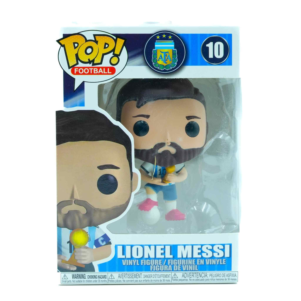Lionel Messi Trophy Edition Pop Football Figure 4 
