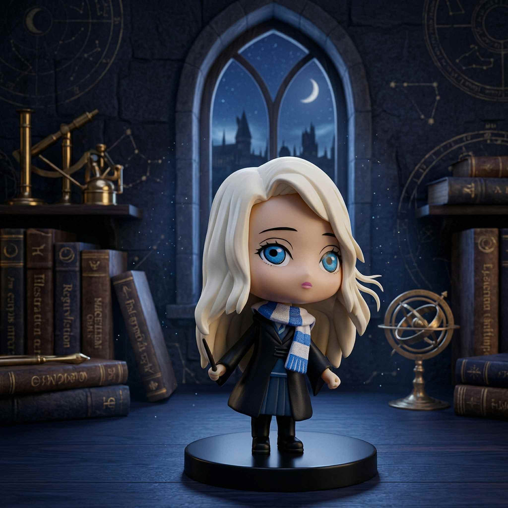 Luna Lovegood Mini Figure Harry Potter Cute Collectible 1 Collectibles