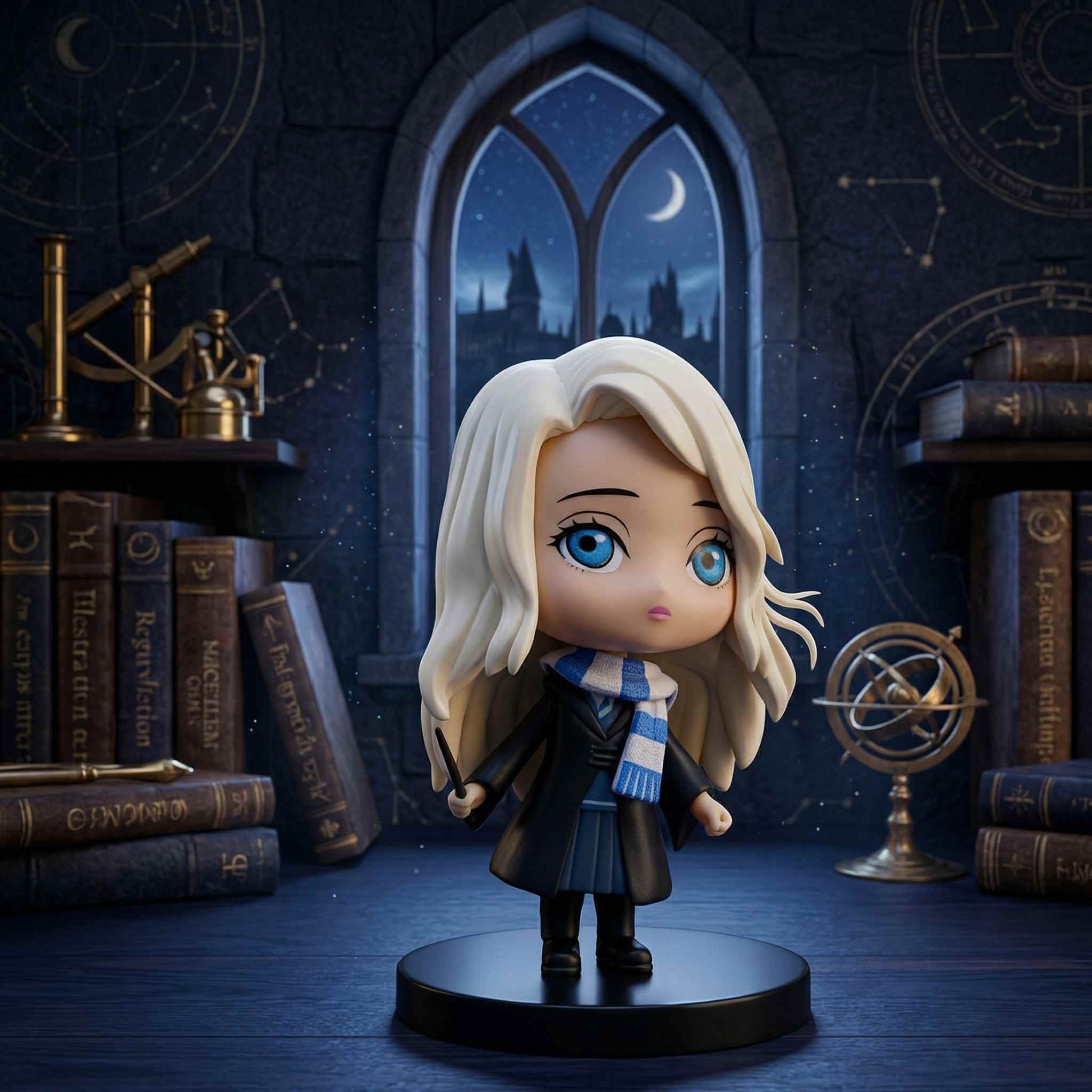 Luna Lovegood Mini Figure Harry Potter Cute Collectible 1 Collectibles