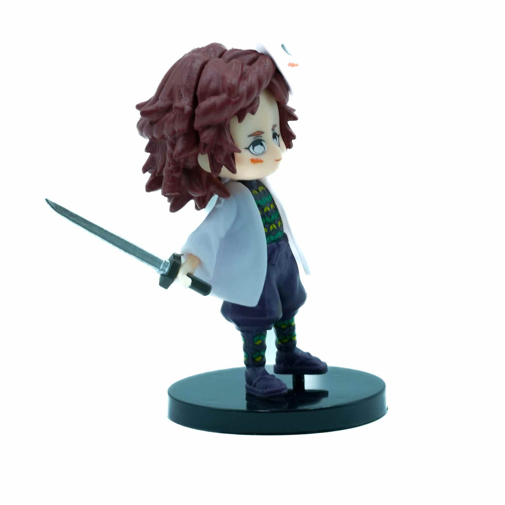 Makomo Fox Mask Spirit Trainer Demon Slayer Anime Collectible 3 