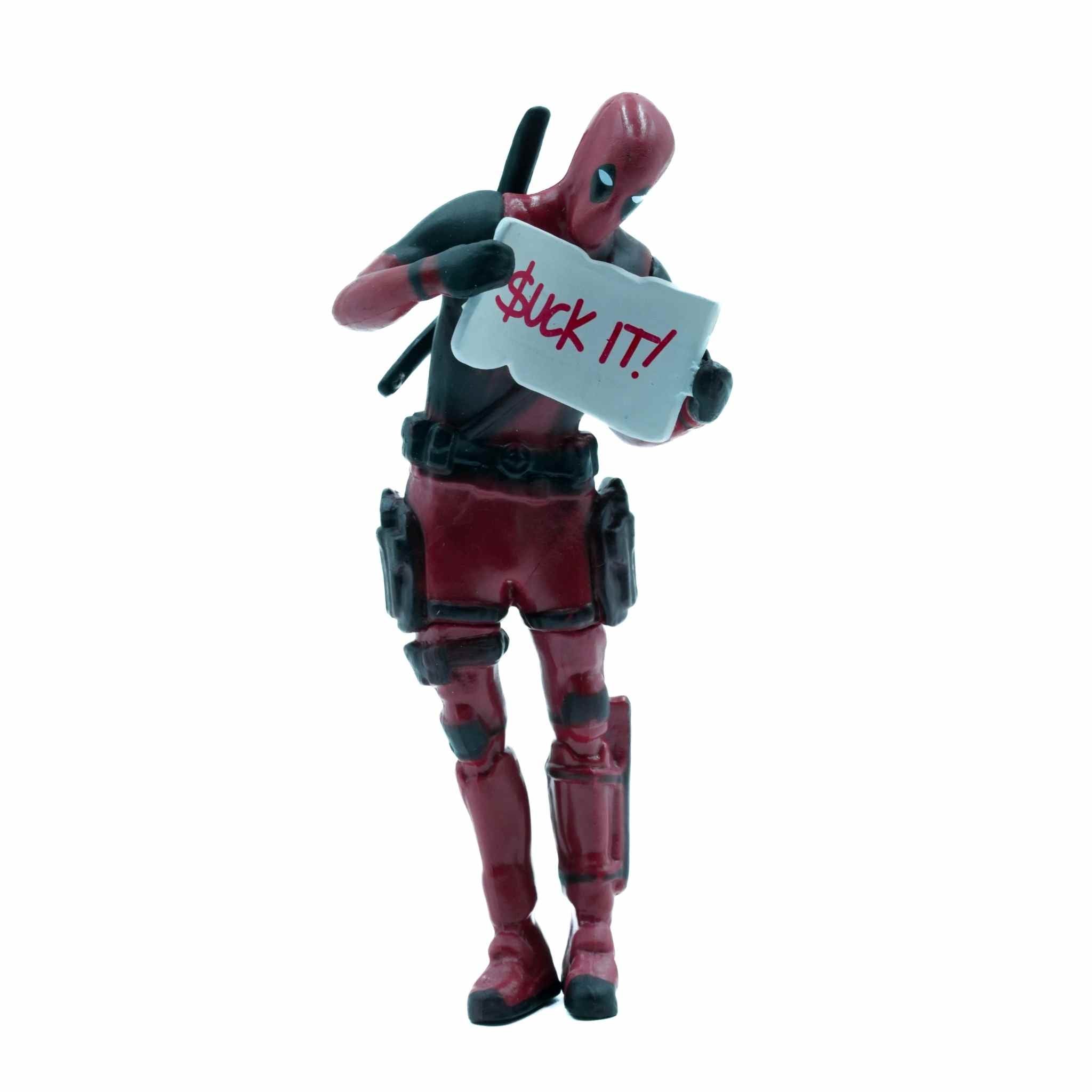 Marvel Deadpool Action Superhero Chibi Figurine 2 