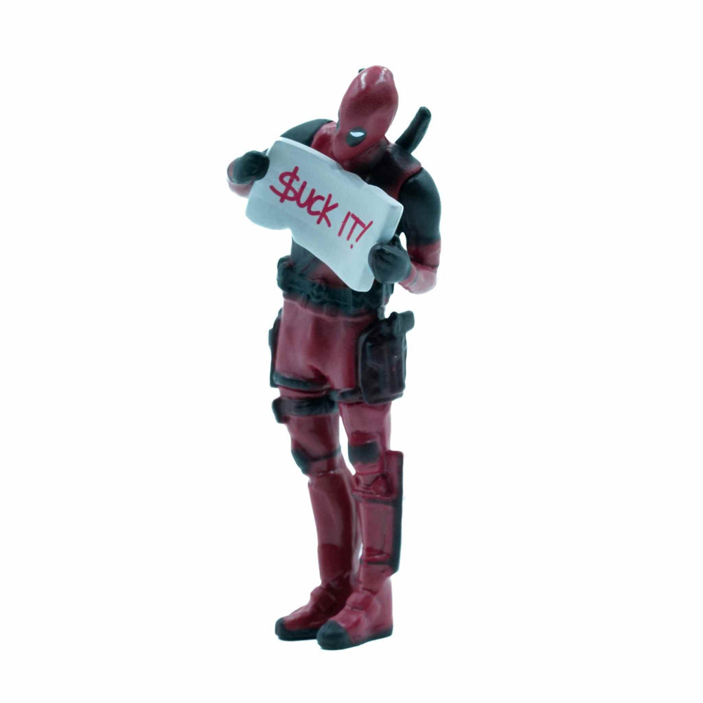 Marvel Deadpool Action Superhero Chibi Figurine 3 